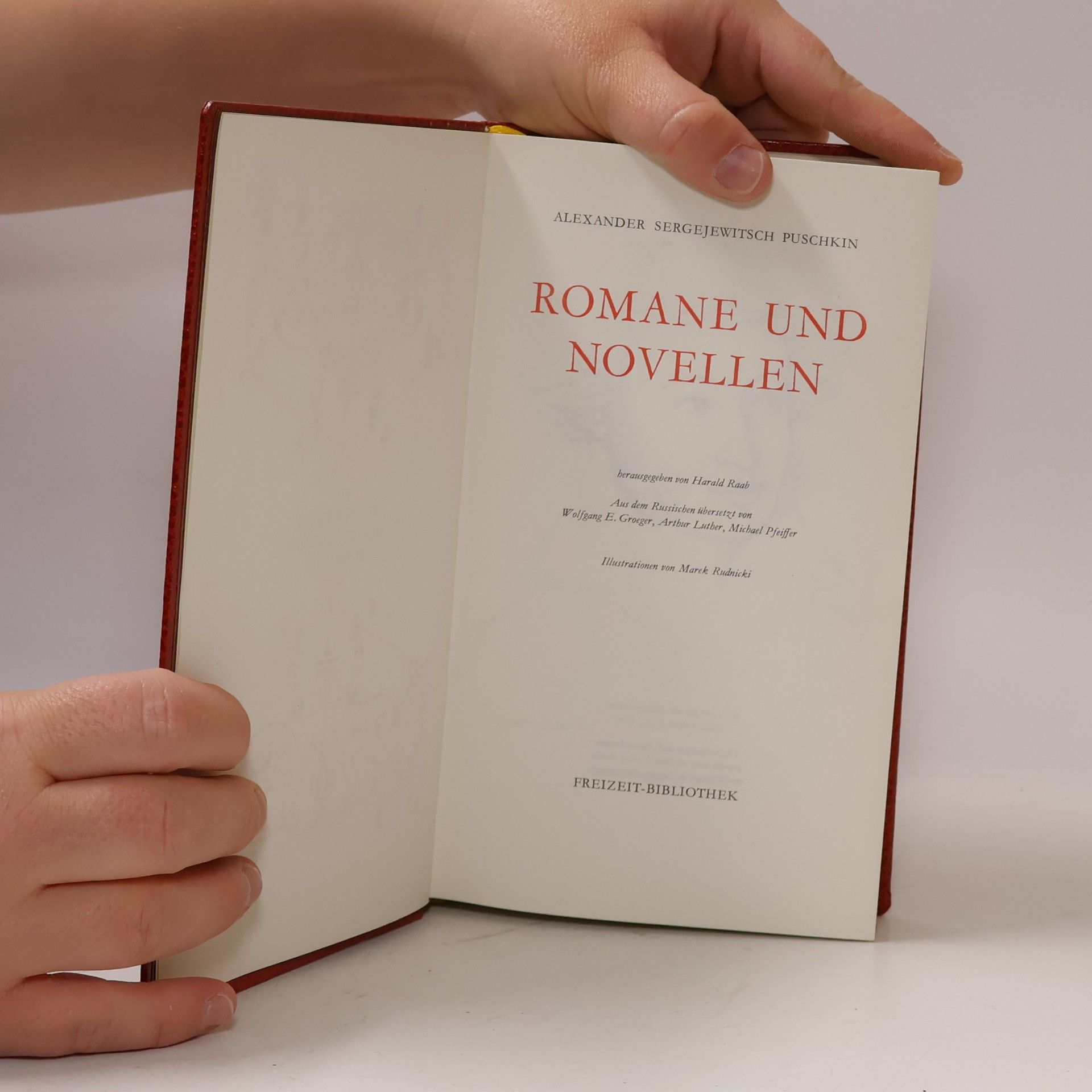 Alexander Pushkin Romane und Novellen