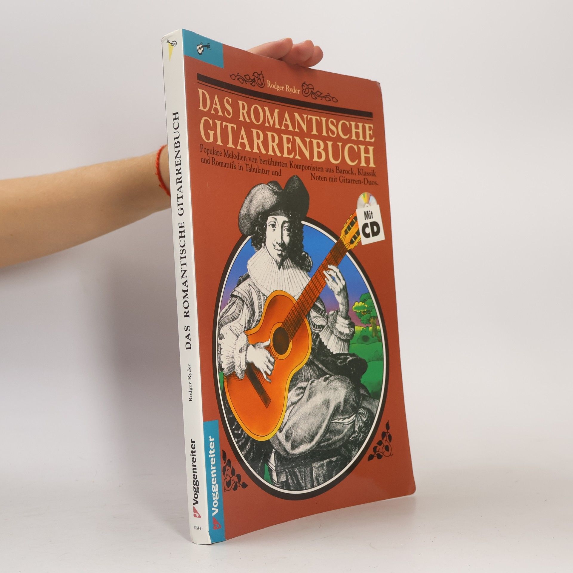 Rodger Ryder Das romantische Gitarrenbuch, m. je 1 CD-Audio