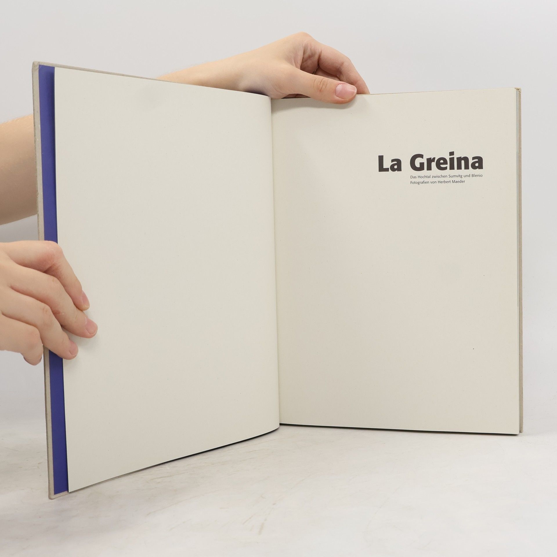 Herbert Maeder La Greina