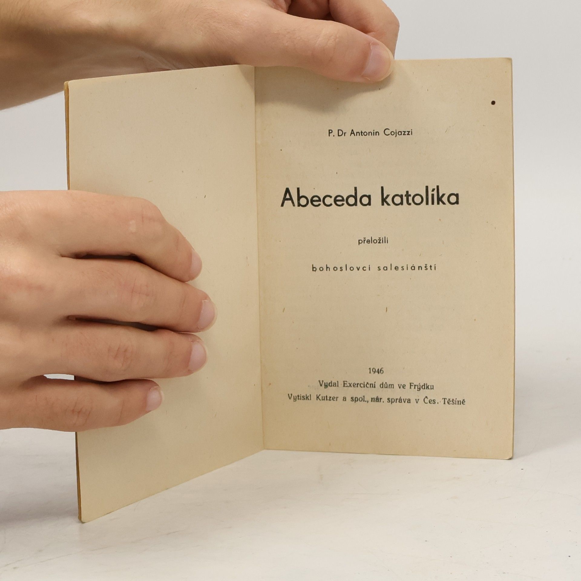 Antonio Cojazzi Abeceda katolíka