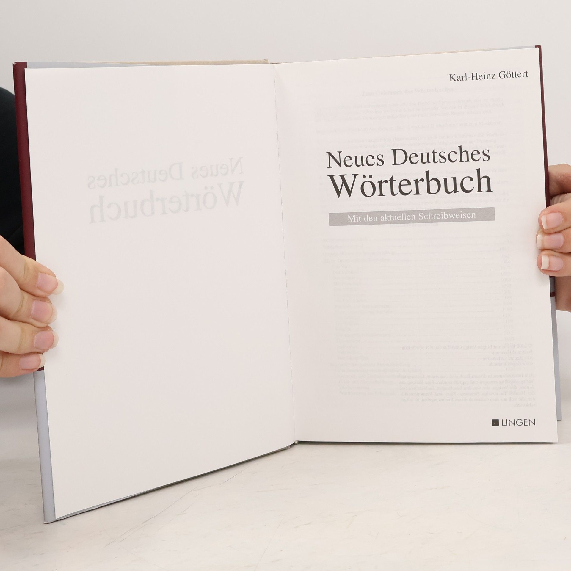 Karl-Heinz Göttert Neues Deutsches Wörterbuch