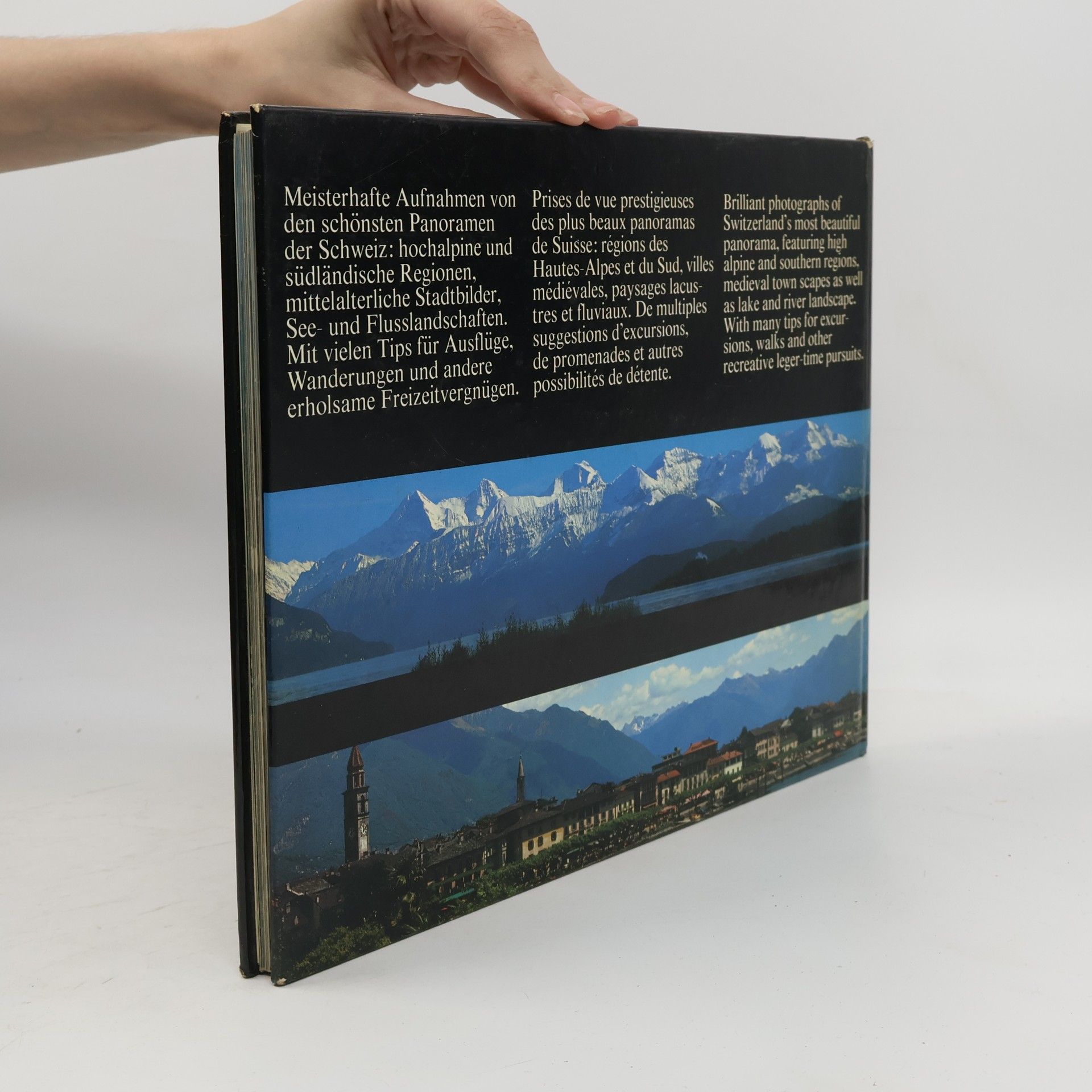 Collectif d'auteurs Die schönsten Panoramen der Schweiz. Les plus beaux panoramas de Suisse. The Most Beautiful Panoramas of Switzerland