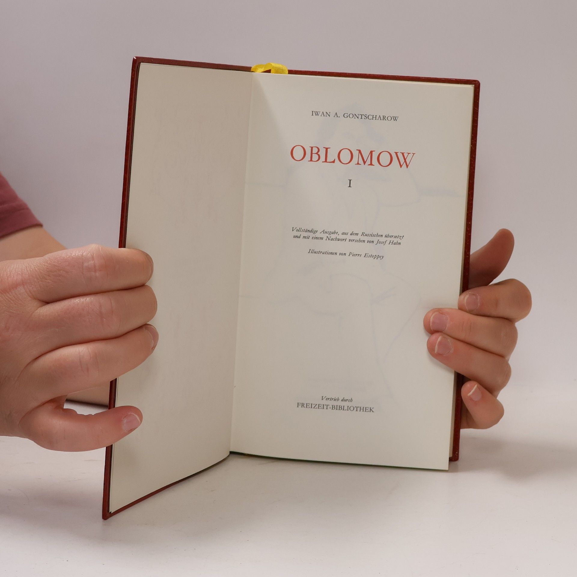Ivan Goncharov Oblomow I.