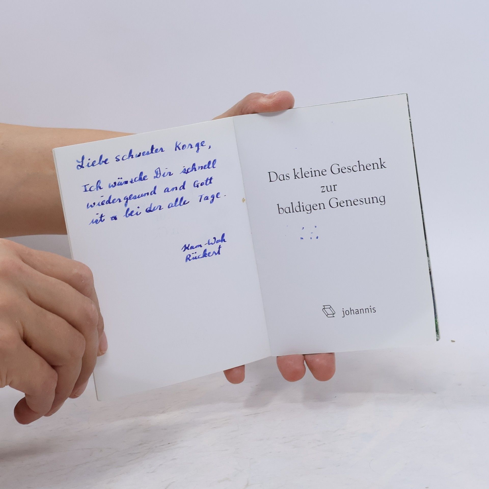 Das kleine Geschenk zur baldigen Genesung