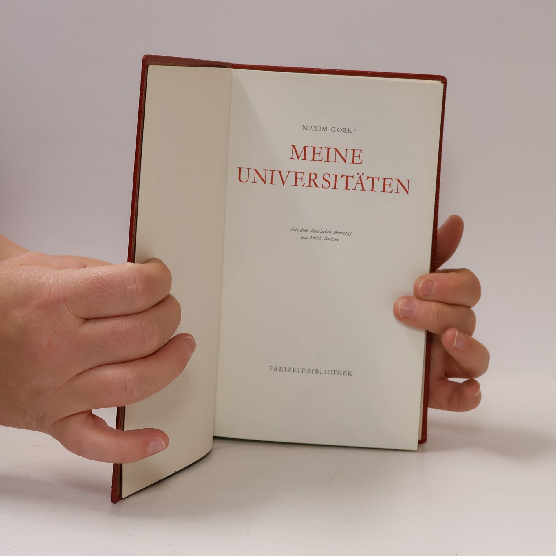 Maxim Gorkij Meine Universitäten