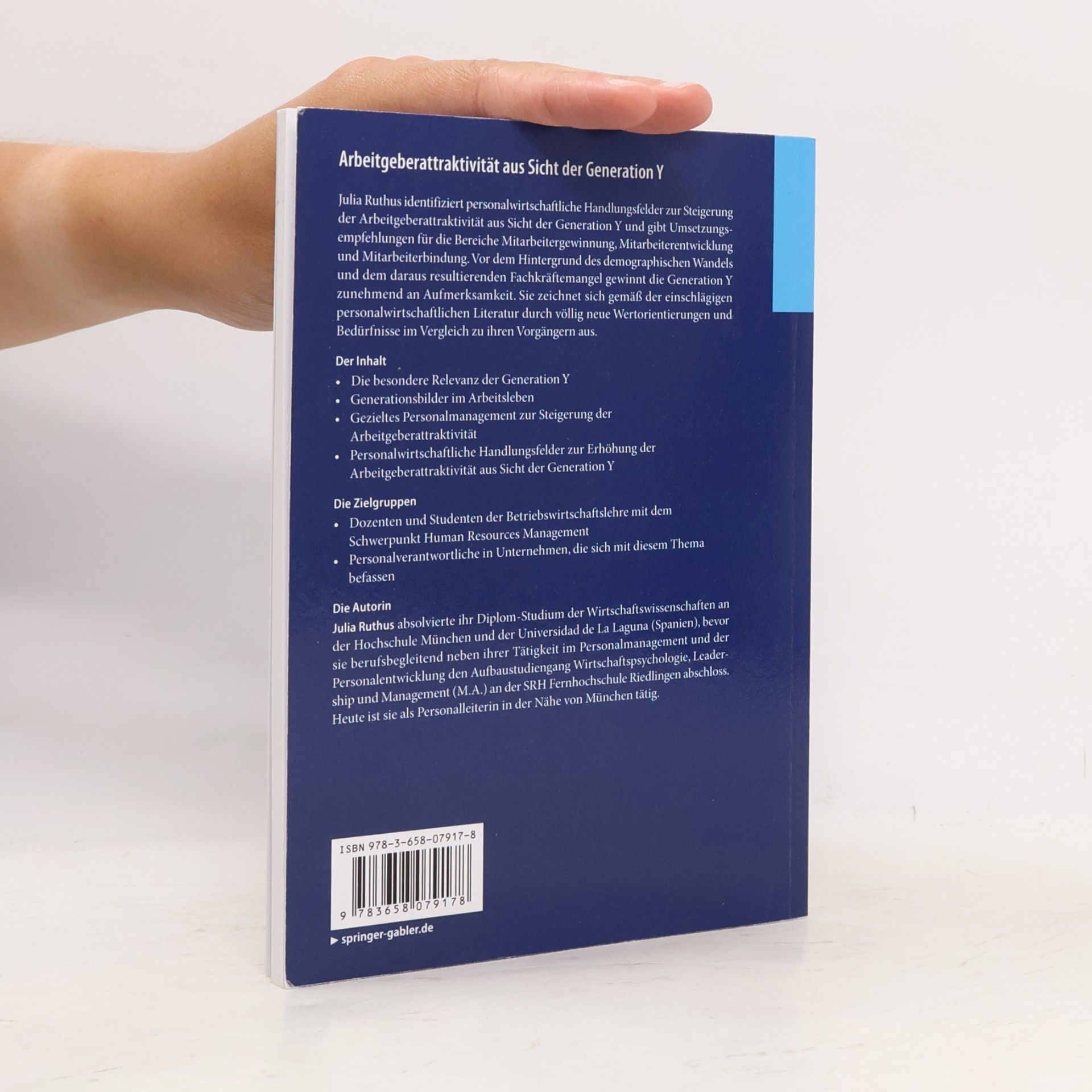 Julia Ruthus Essentials: Arbeitgeberattraktivität aus Sicht der Generation Y