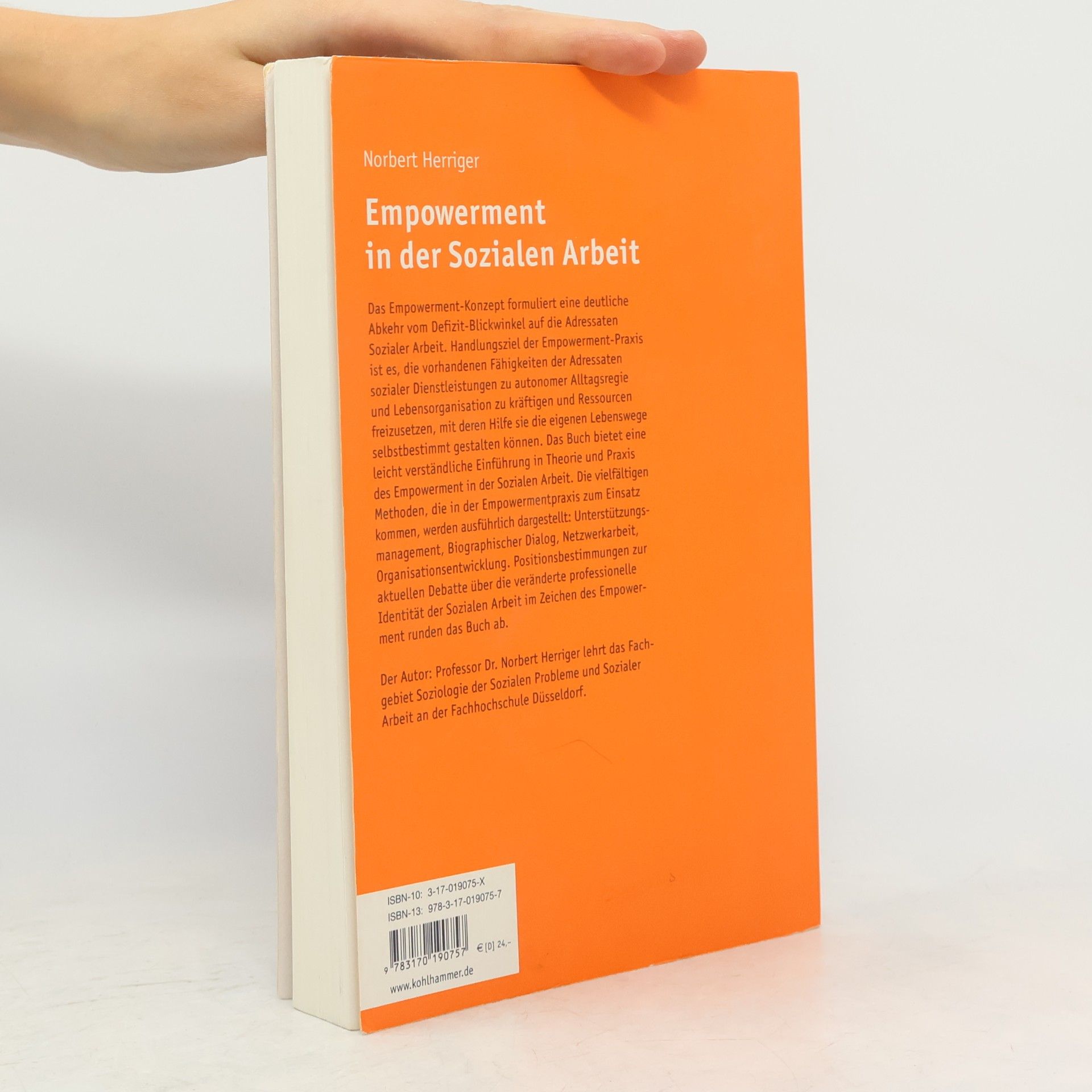 Norbert Herriger Empowerment in der sozialen Arbeit