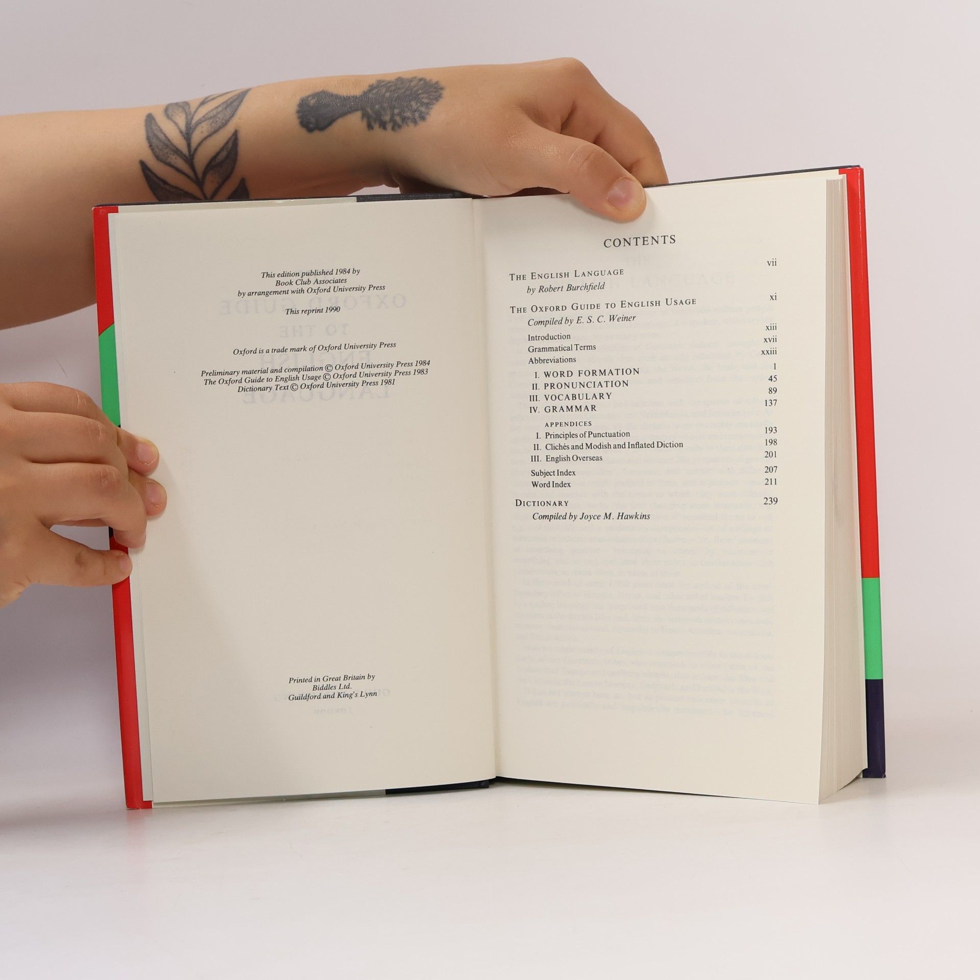 Various authors The Oxford Guide To The English Language