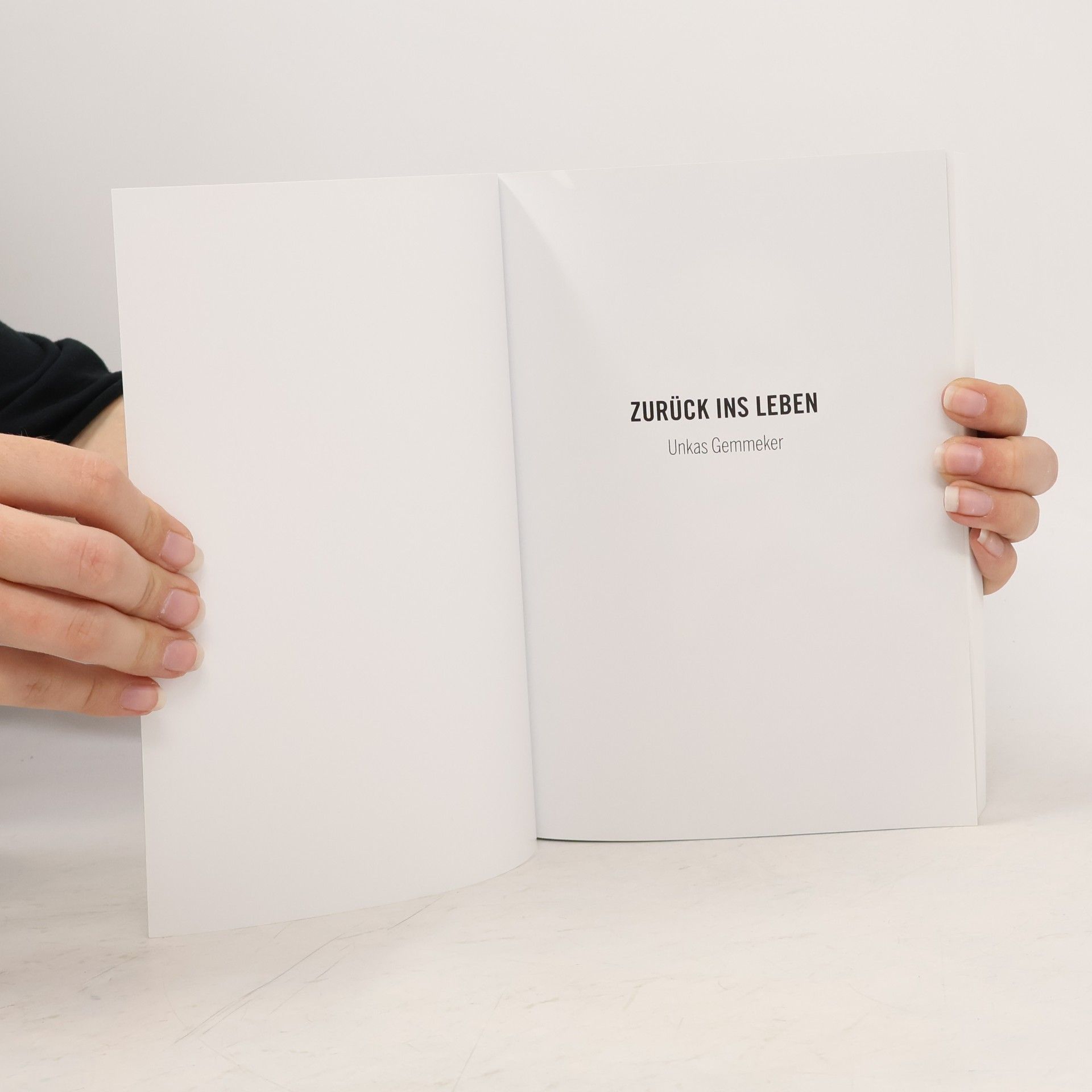 Unkas Gemmeker Zurück ins Leben