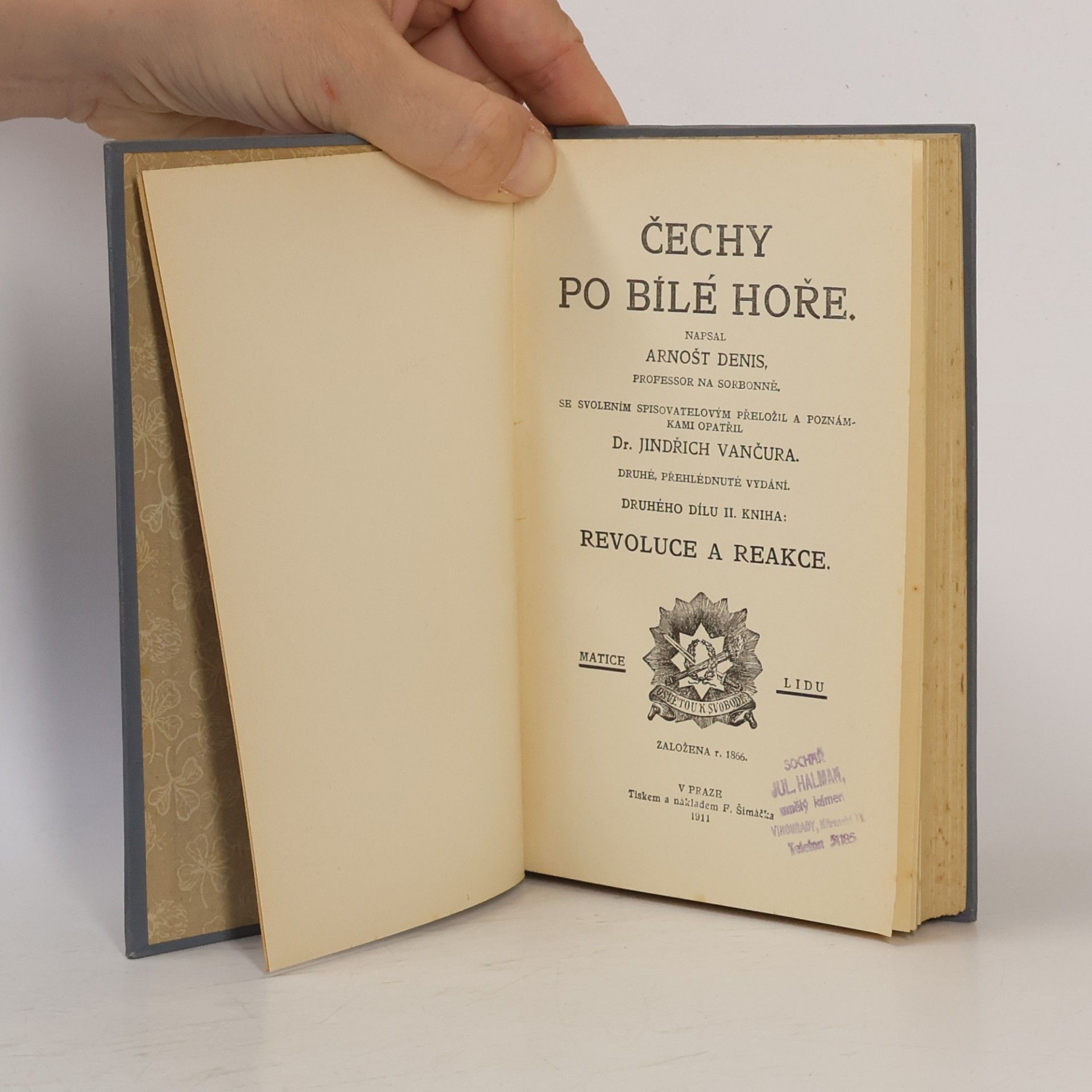 Ernest Denis Čechy po Bílé Hoře II/2