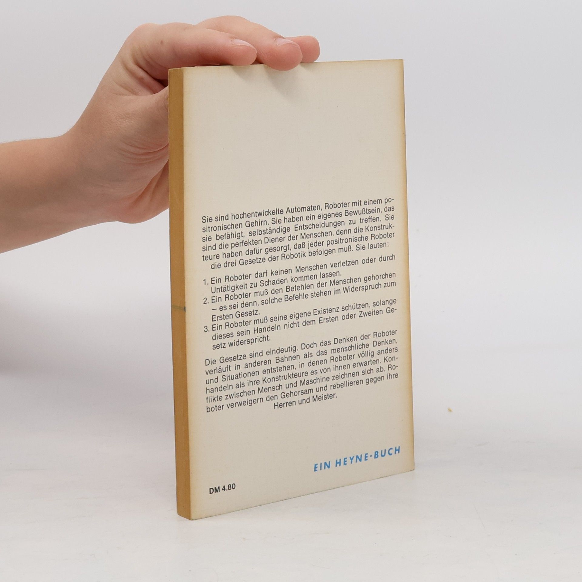 Isaac Asimov Ich, der Robot