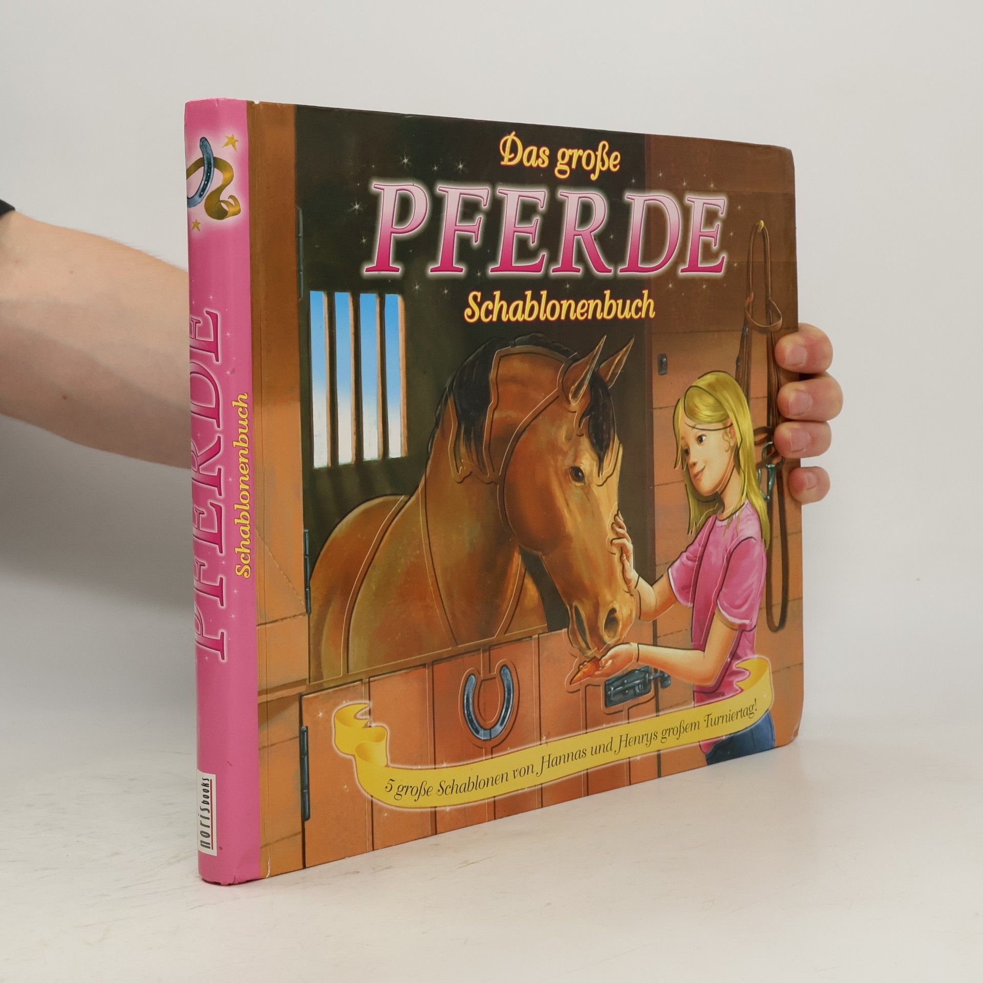 Collectif d'auteurs Das große Pferde Schablonenbuch