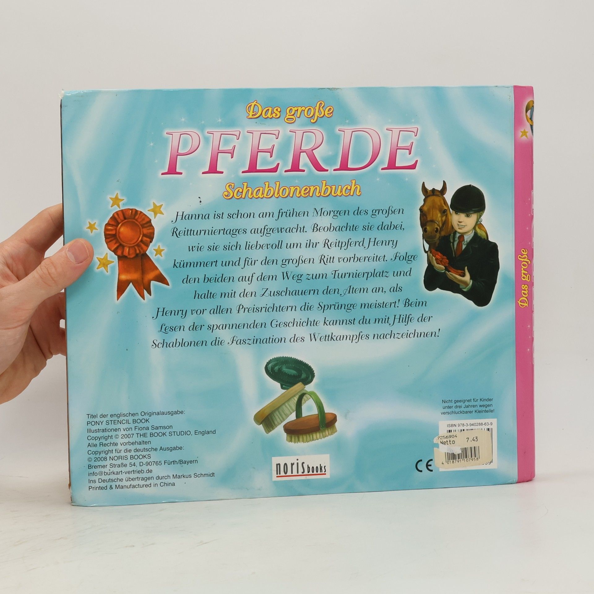 Kolektiv autorů Das große Pferde Schablonenbuch