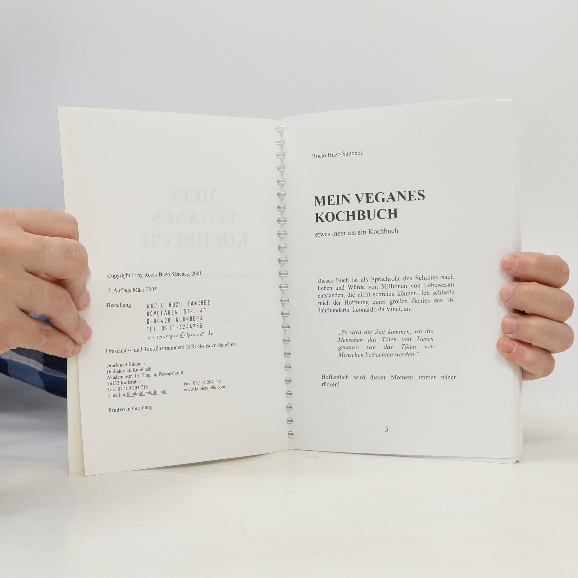 Rocio Buzo Sánchez Mein veganes Kochbuch