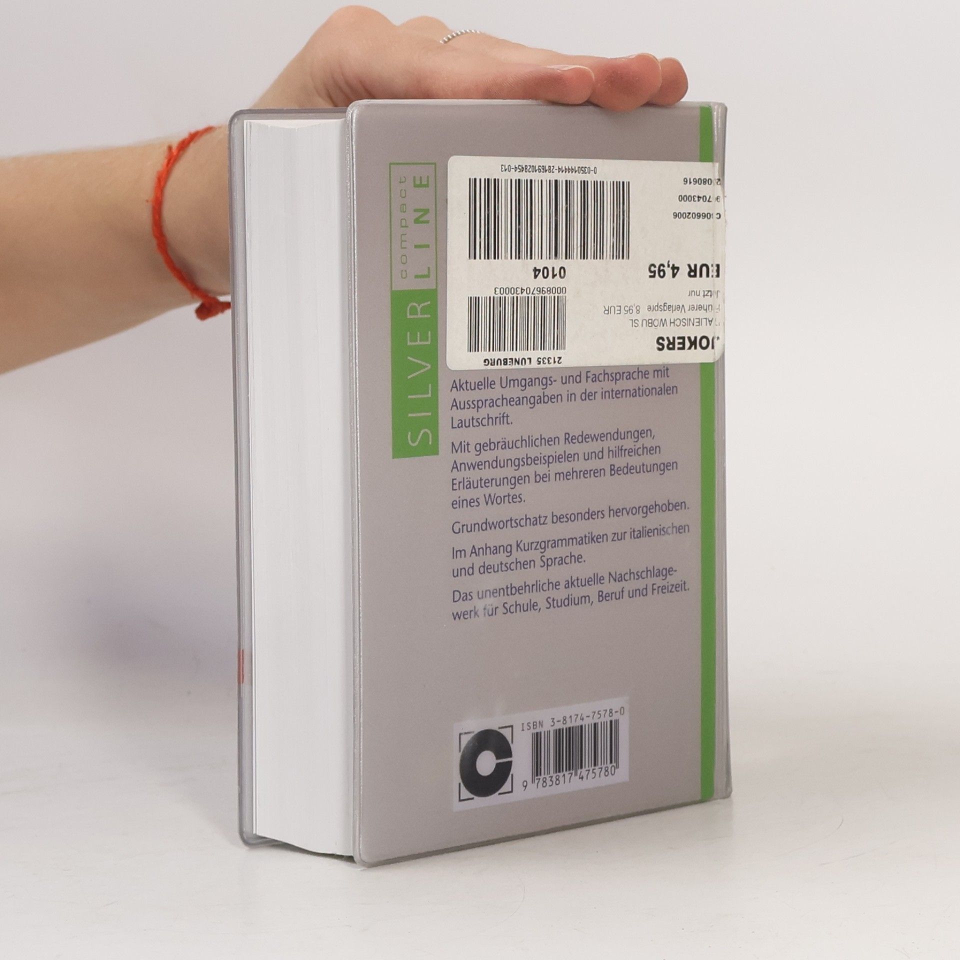 Compact SilverLine: Universal-Wörterbuch Italienisch