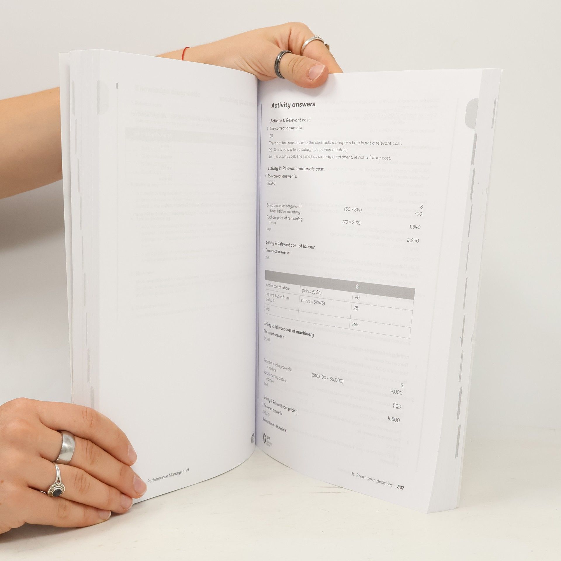 BPP Learning Media ACCA Performance Management (PM) Workbook