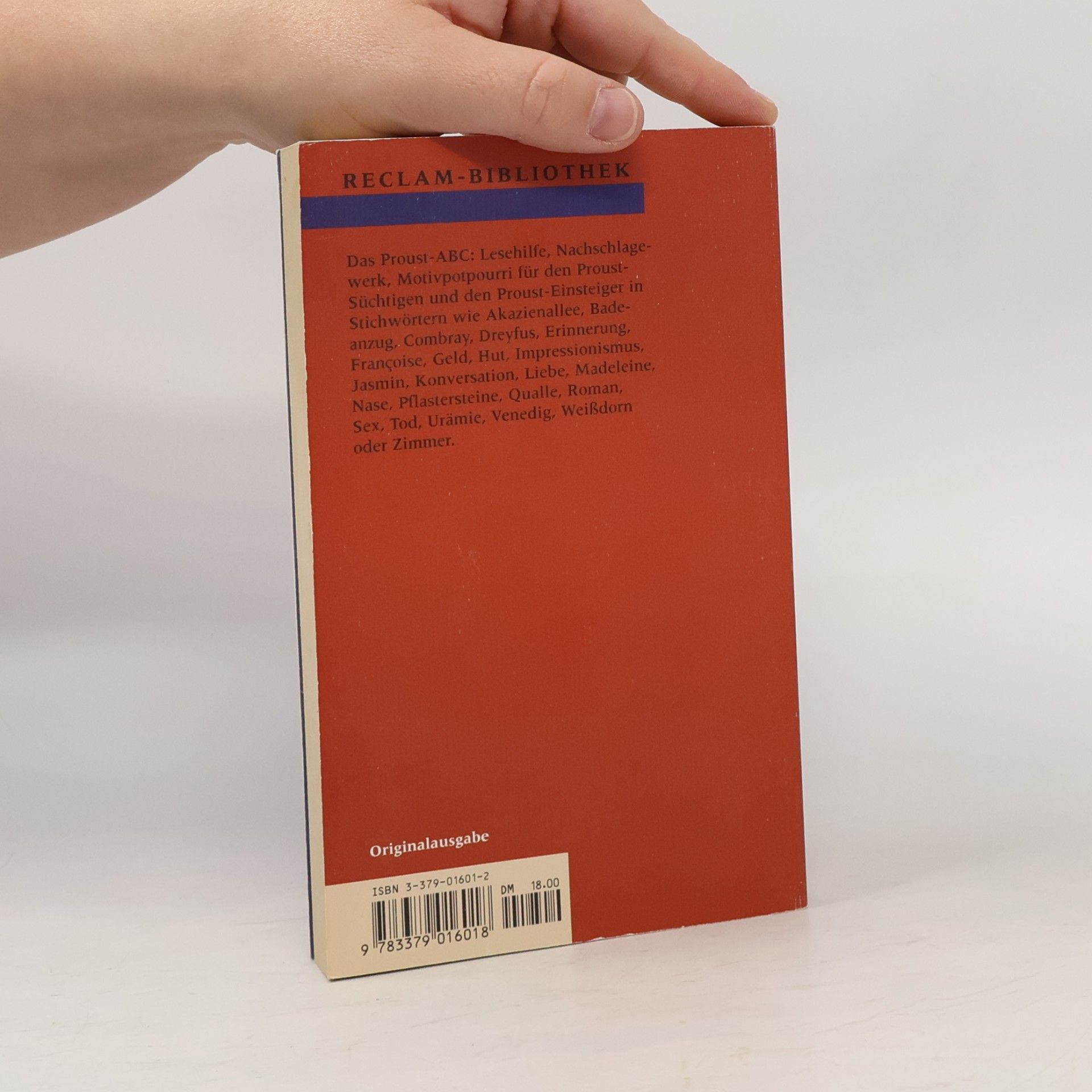 Ulrike Sprenger ABC: Proust