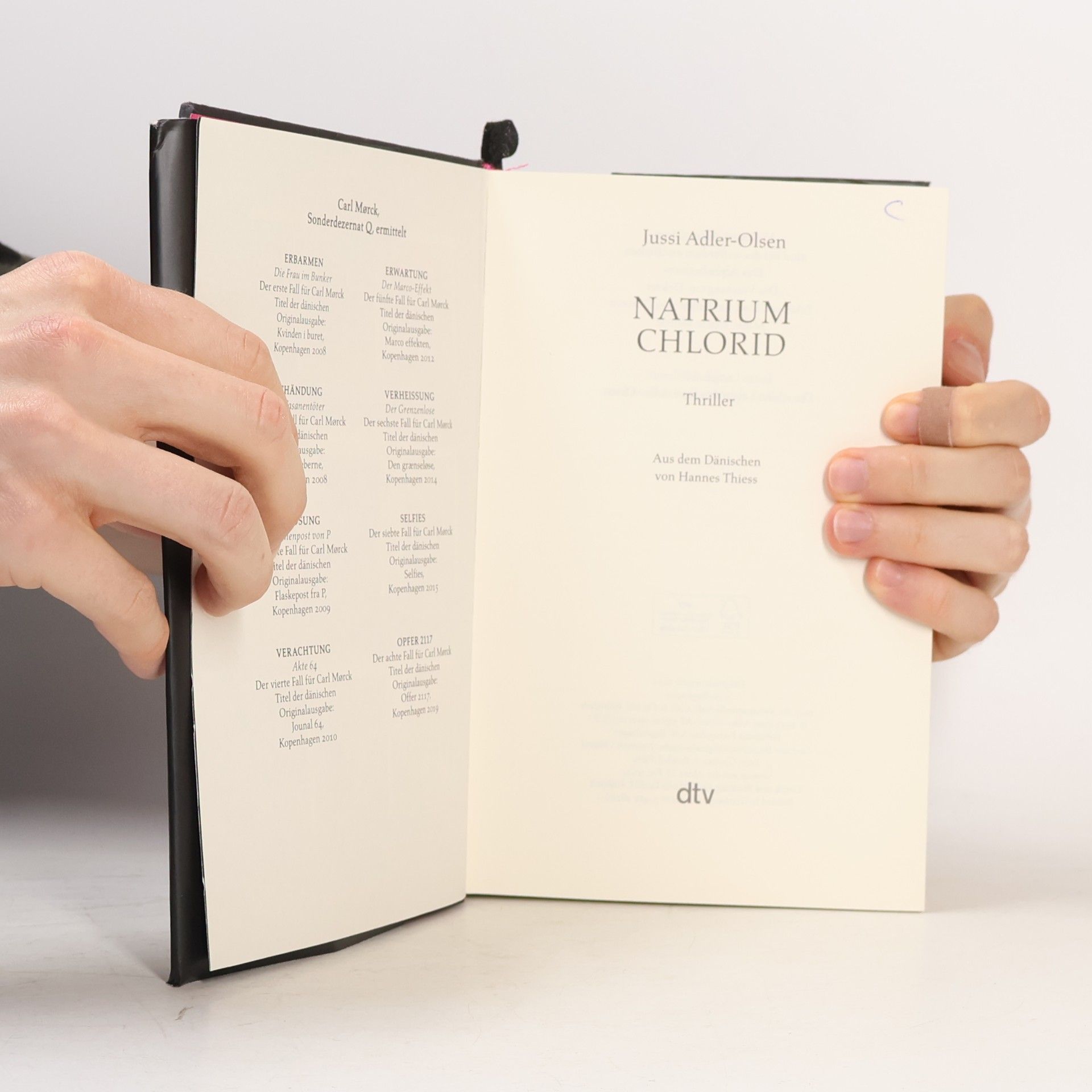 Jussi Adler-Olsen Natrium Chlorid