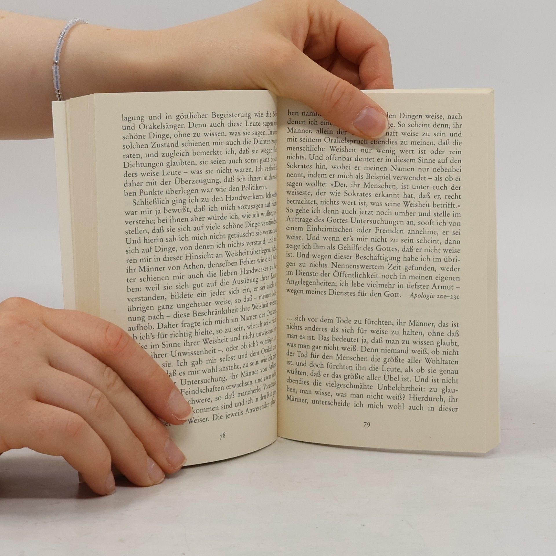 Platon Ich komme aus dem Staunen nicht heraus