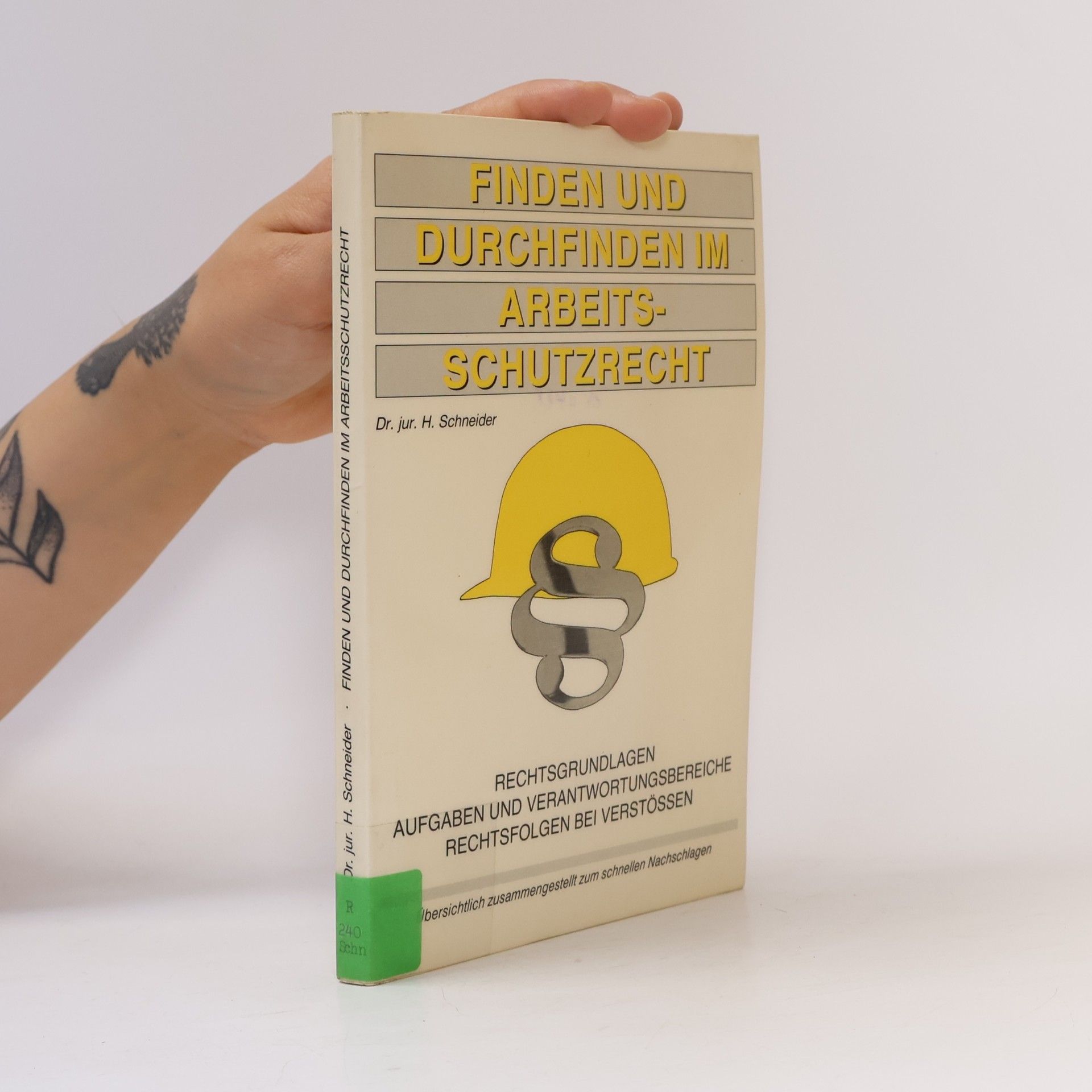 Finden und Durchfinden im Arbeitsschutzrecht