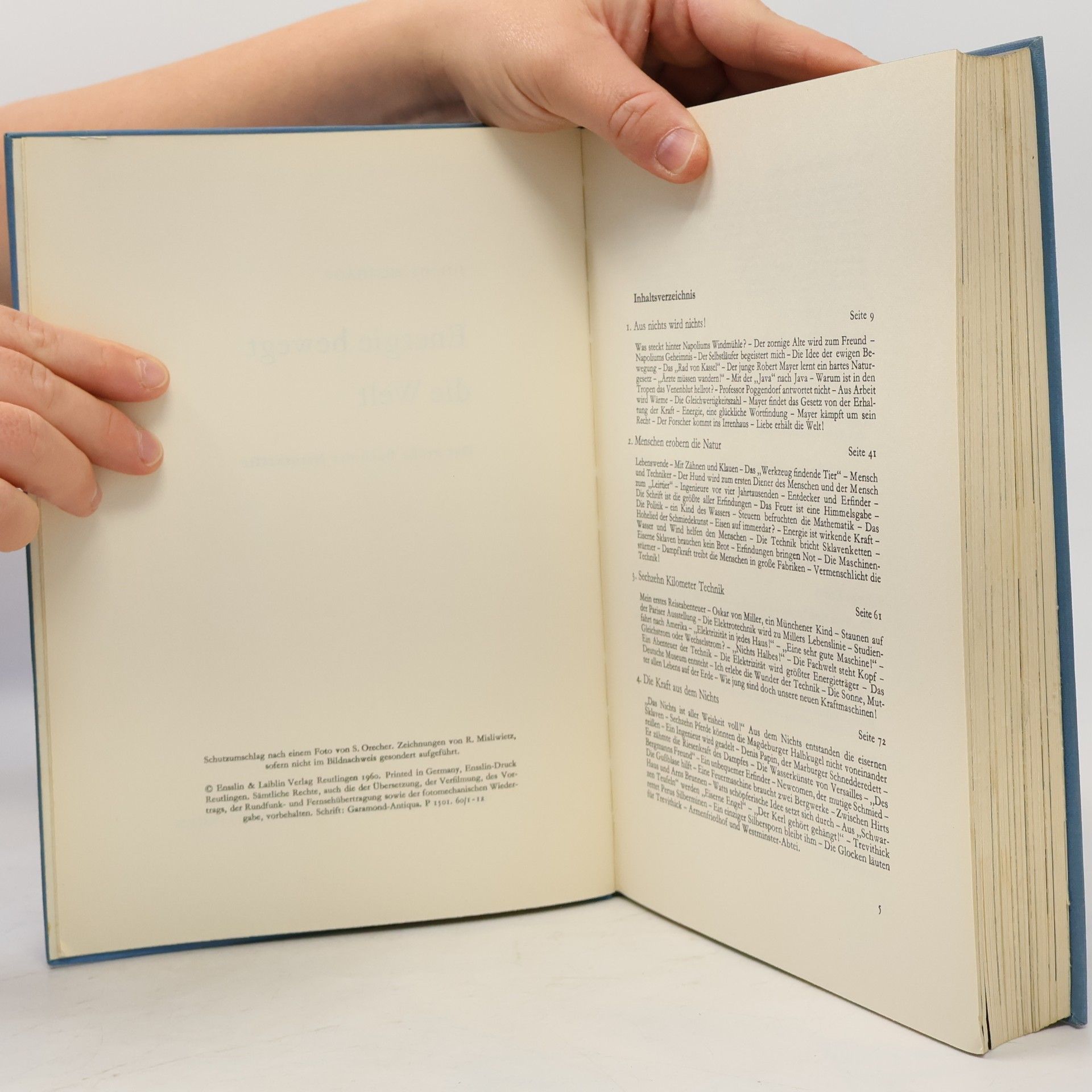 Julius Moshage Energie bewegt die Welt. Das grosse Buch der Naturkräfte