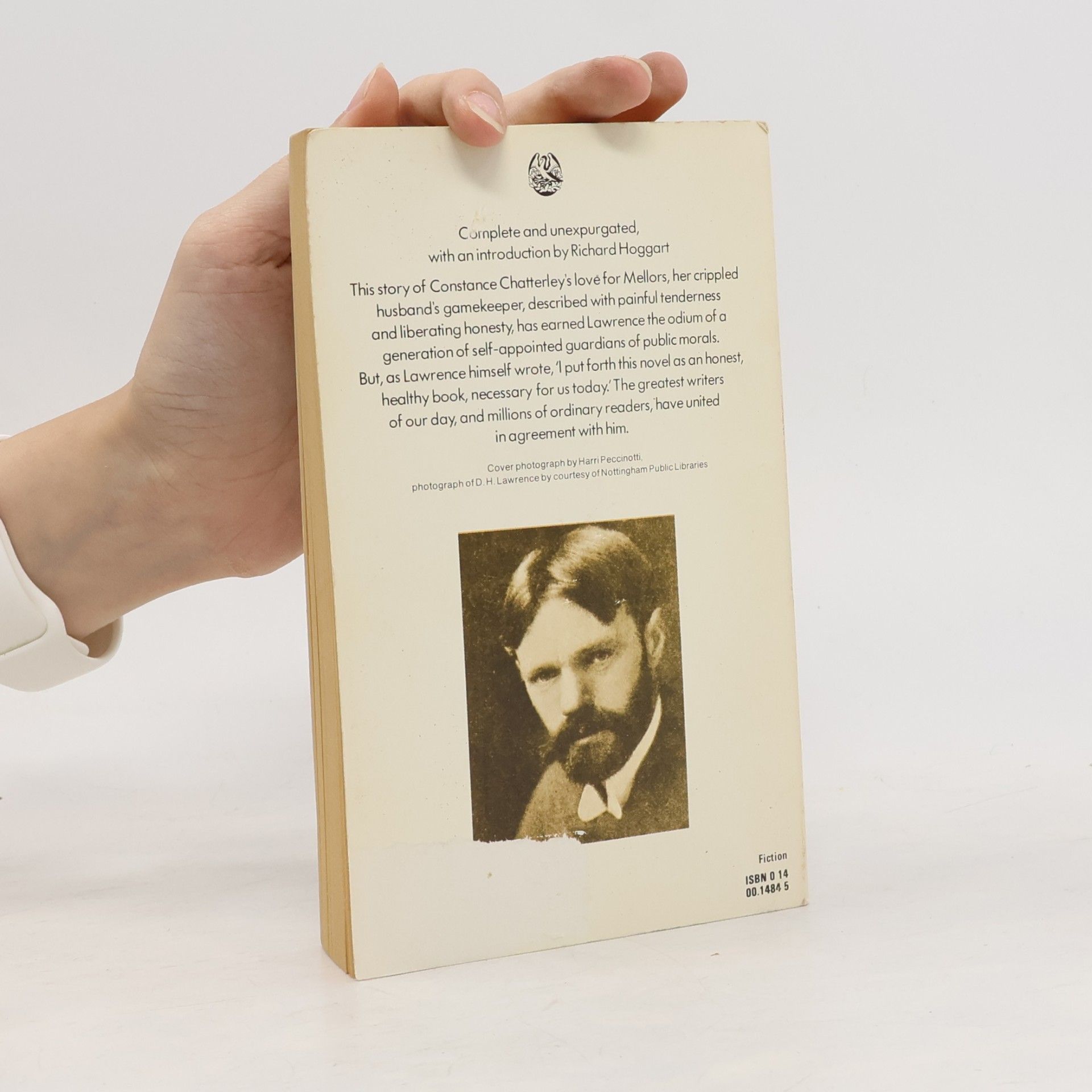 D. H. Lawrence The First Lady Chatterley. The first version of Lady Chatterley's lover