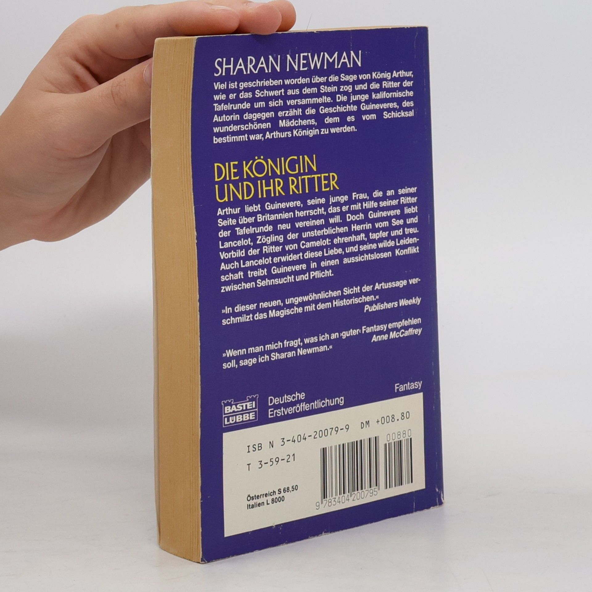 Sharan Newman Fantasy: Die Königin und ihr Ritter