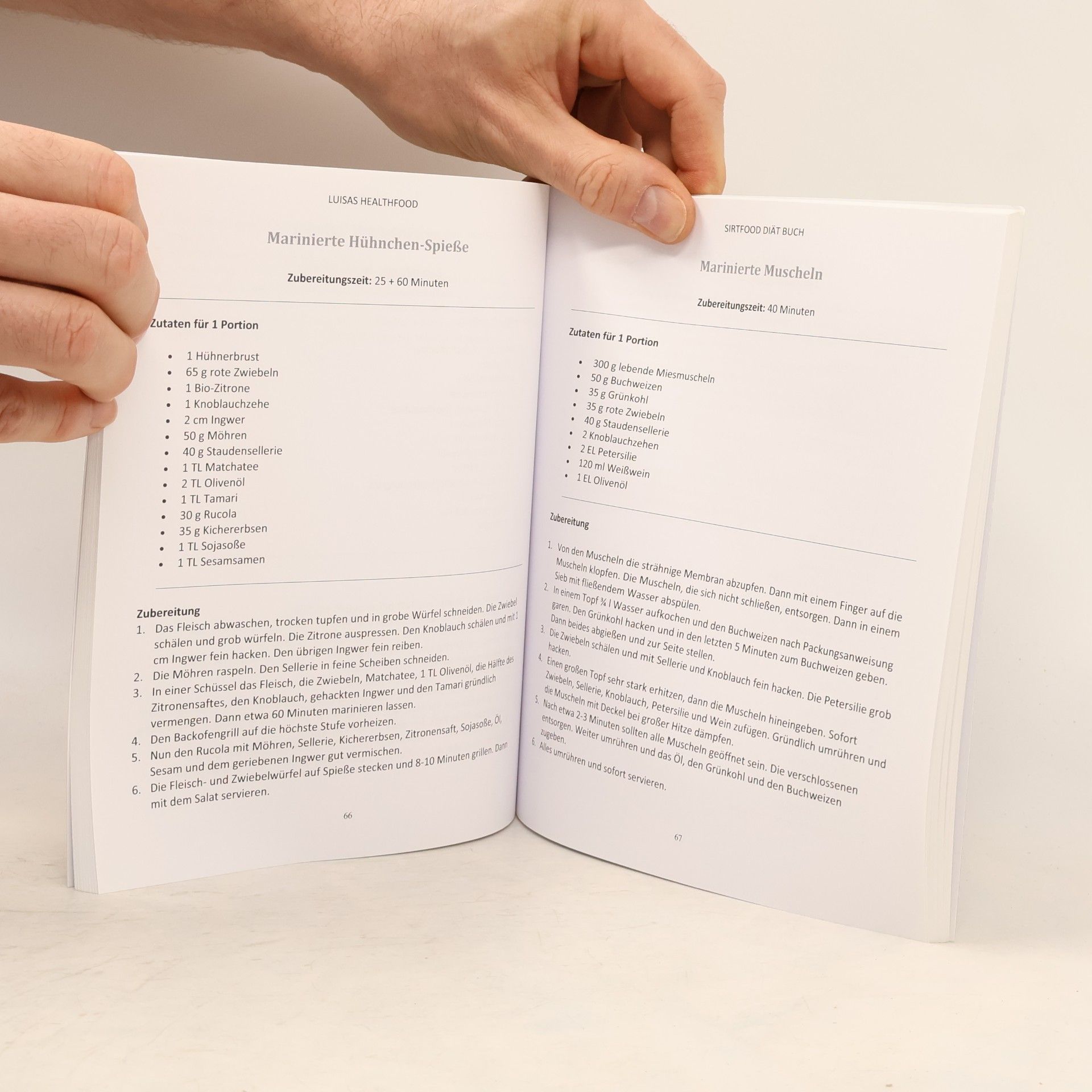 LUISAS HEALTHFOOD SIRTFOOD DIÄT BUCH
