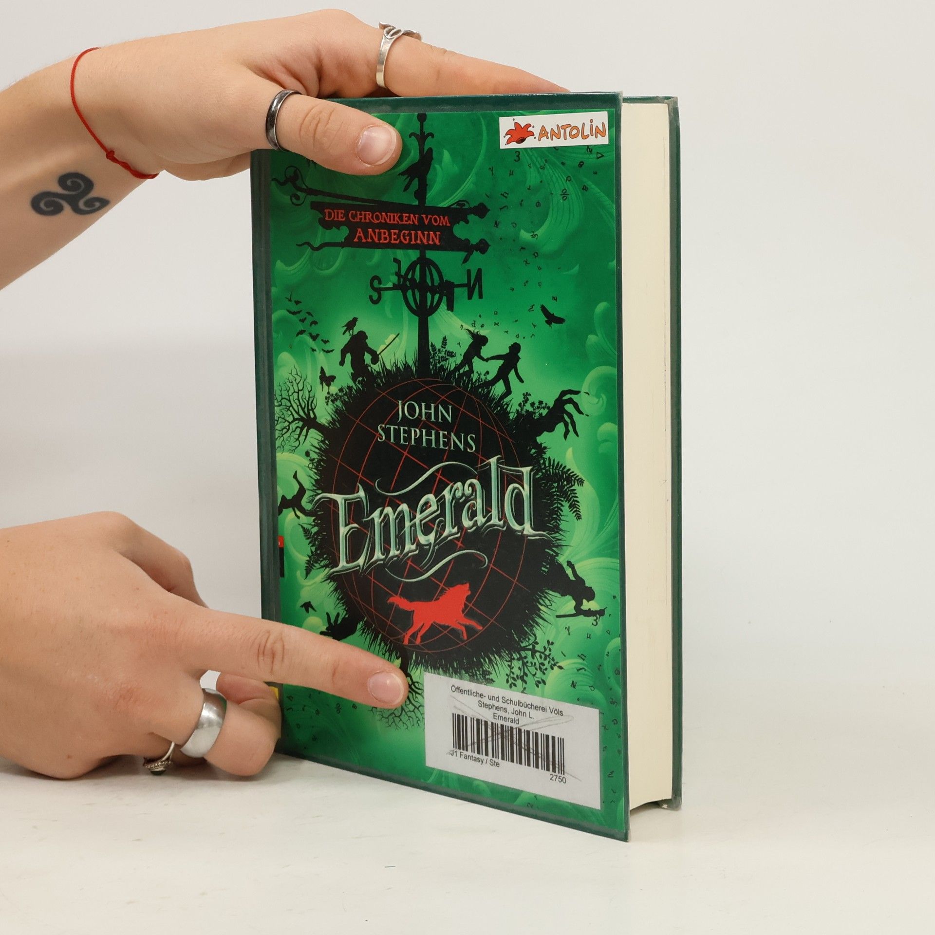 John Stephens Die Chroniken vom Anbeginn 1. Emerald