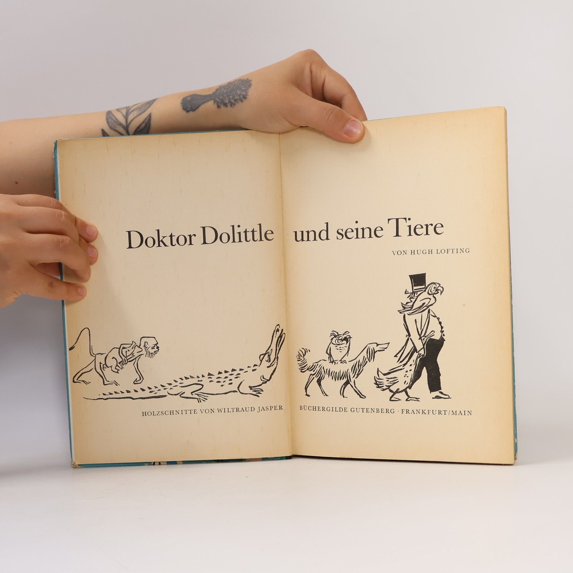 Hugh Lofting Doktor Dolittle und seine Tiere