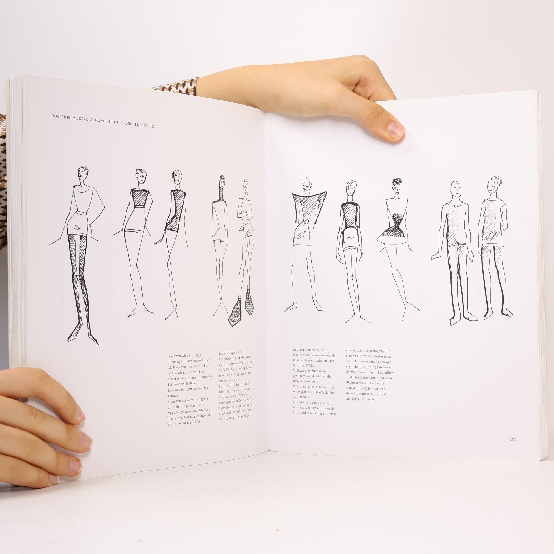 Elisabetta Drudi Zeichnen für Modedesign