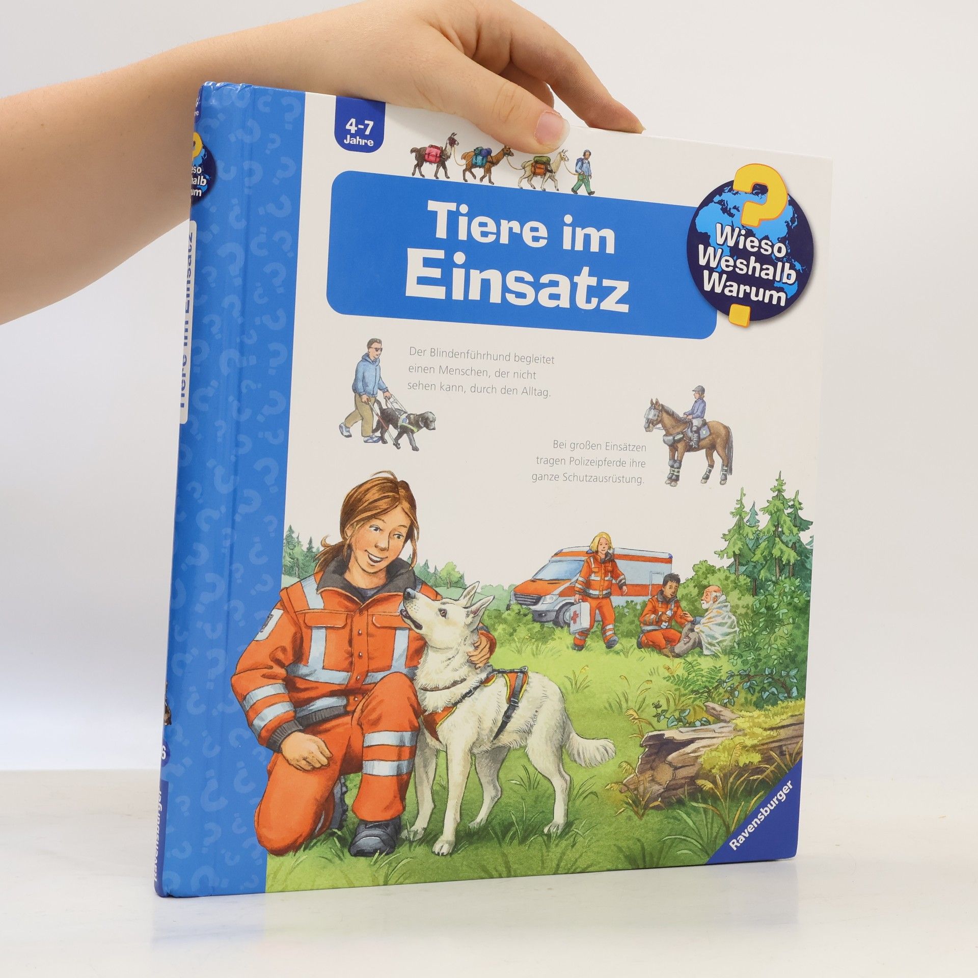 Wieso? Weshalb? Warum? Tiere im Einsatz (Band 16)