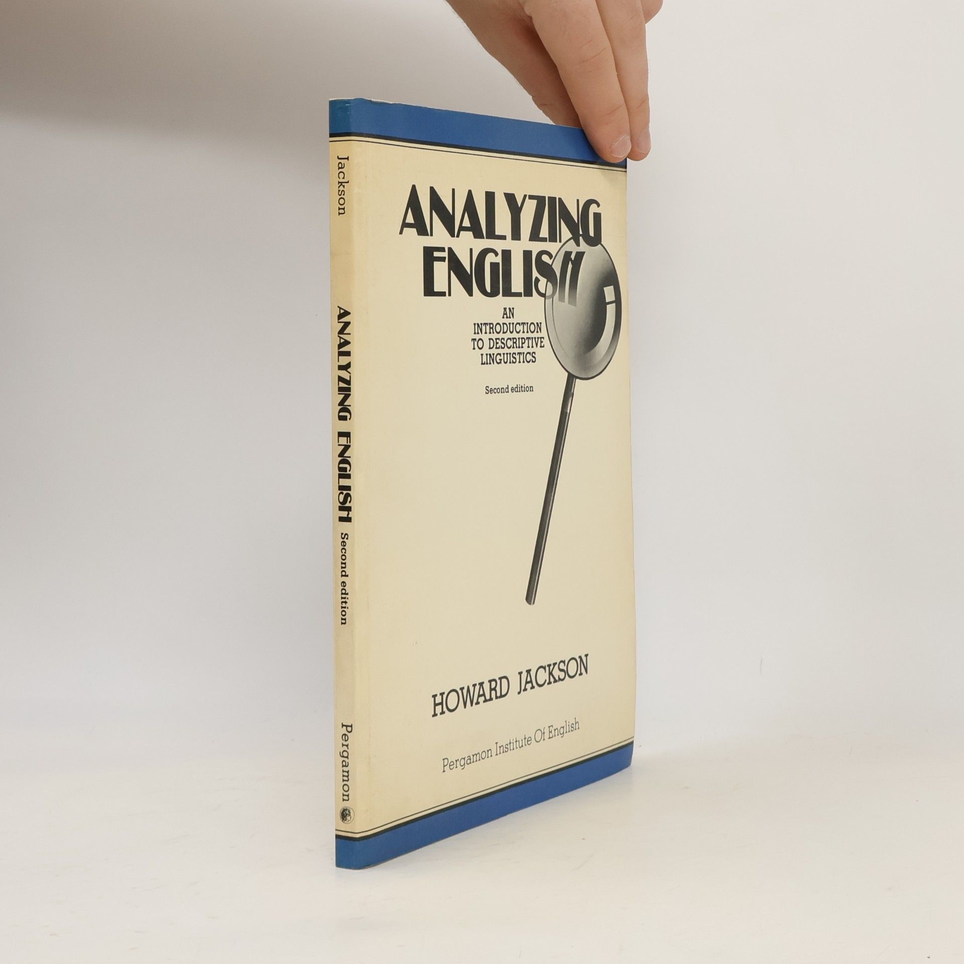 Howard Jackson Analyzing English