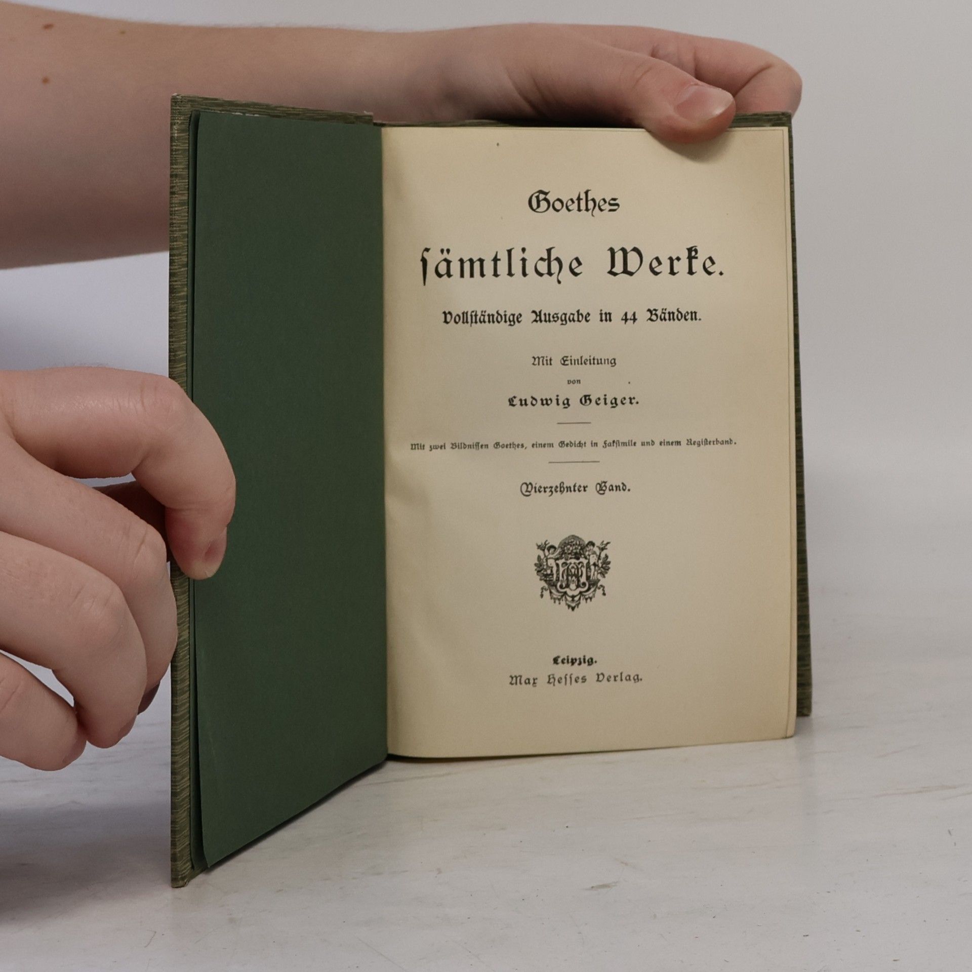 Johann Wolfgang von Goethe Goethes sämtliche Werke. Band 14