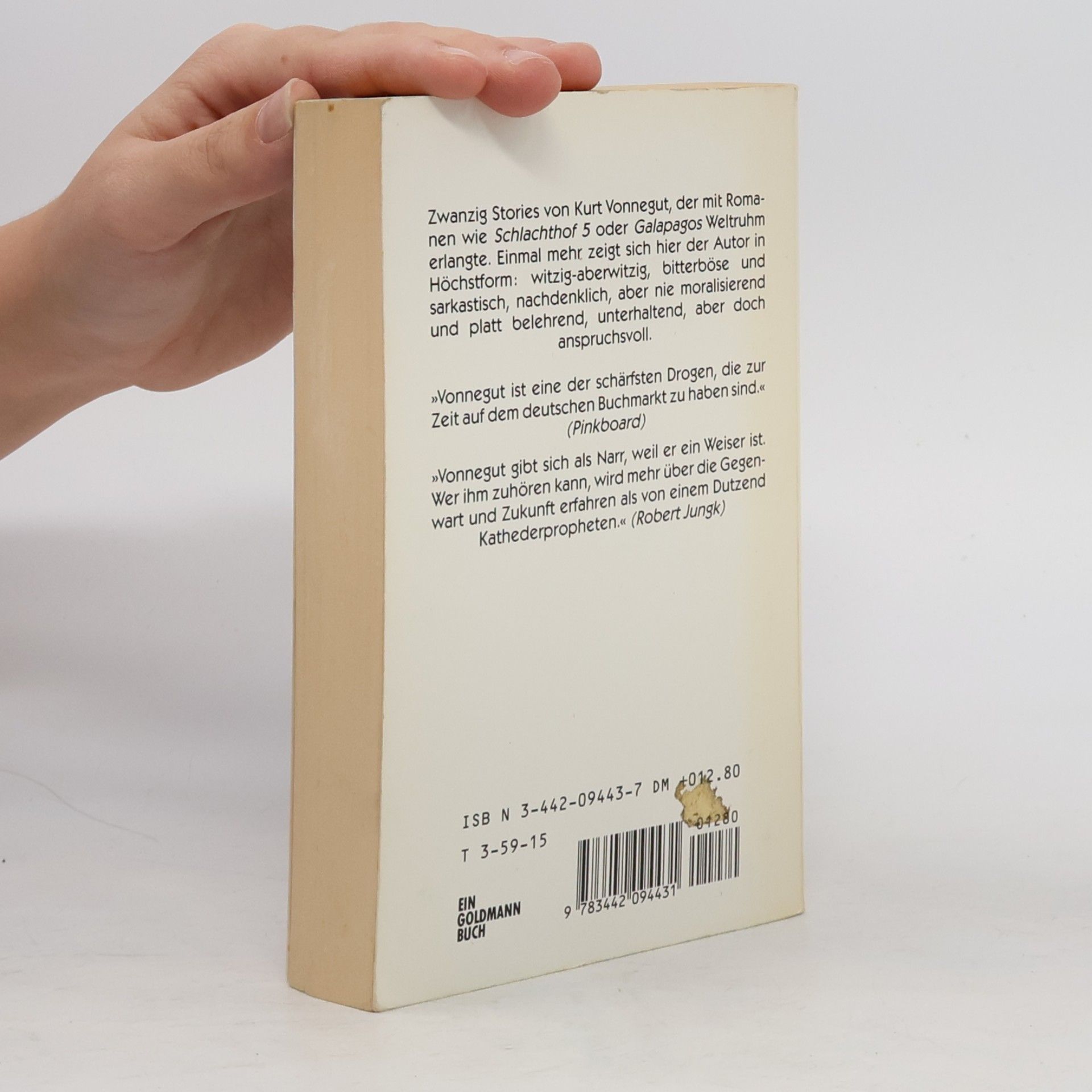 Kurt Vonnegut Geh Zurück Zu Deiner Lieben Frau Und Deinem Sohn