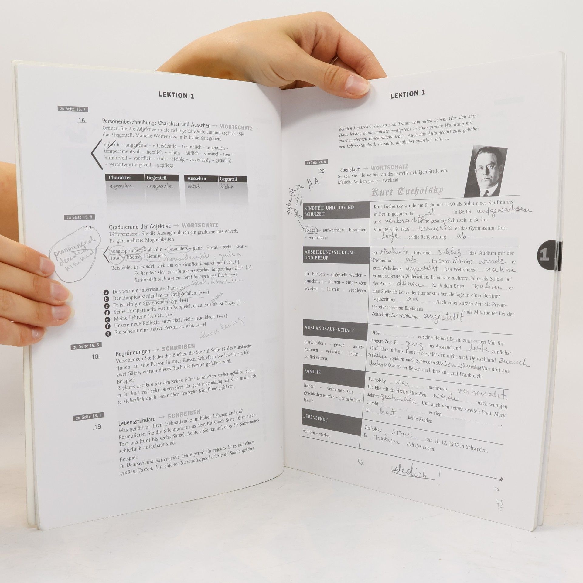 Susanne Schwalb em Hauptkurs : Deutsch als Fremdsprache für Mittelstufe : Arbeitsbuch