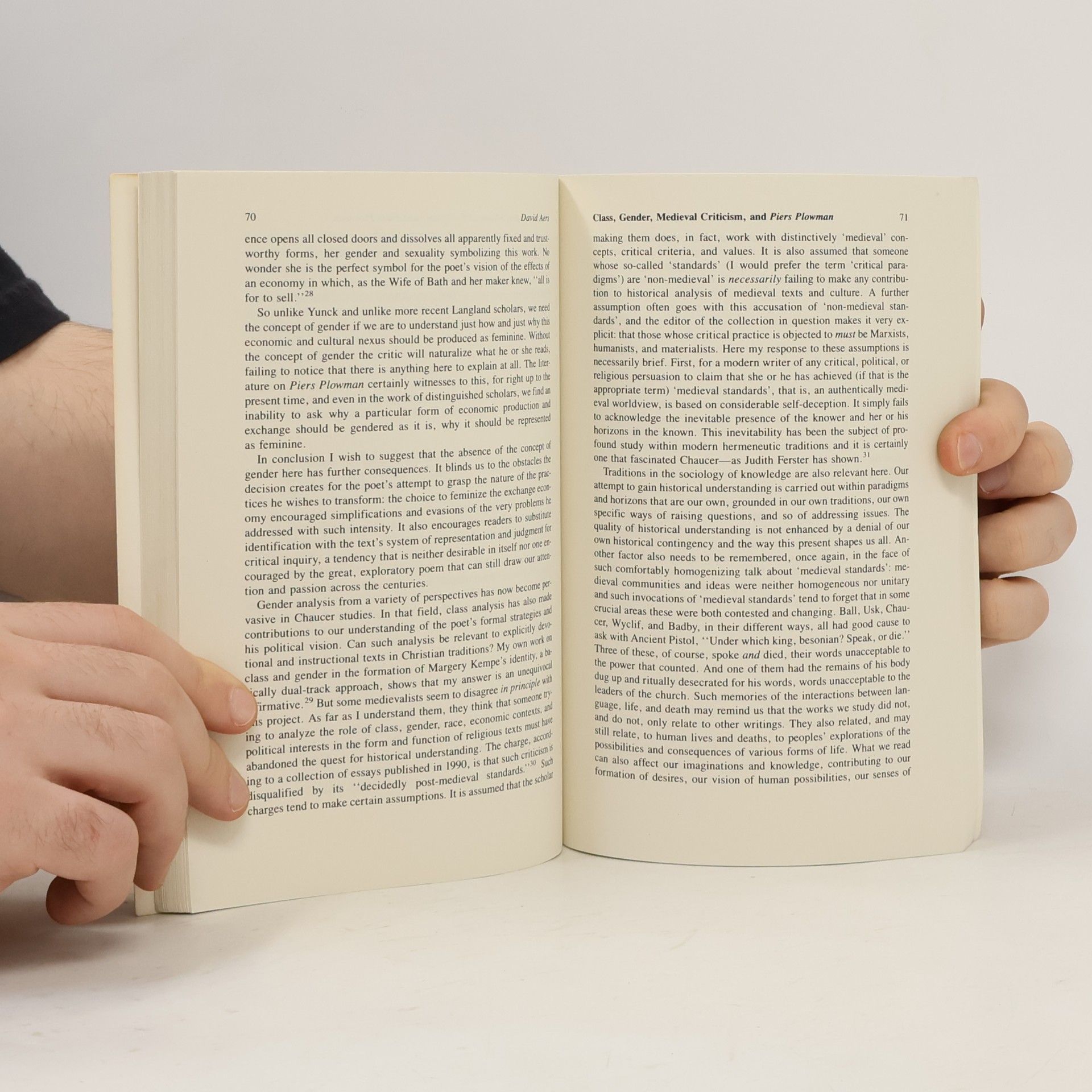 Britton J. Harwood Class and Gender in Early English Literature