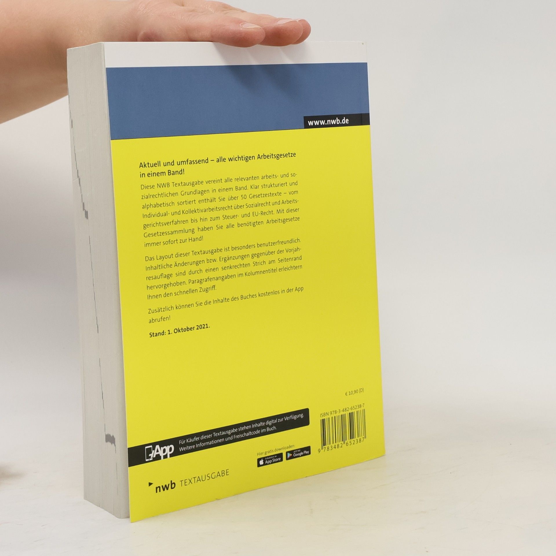 Kolektiv autorů Wichtige Arbeitsgesetze