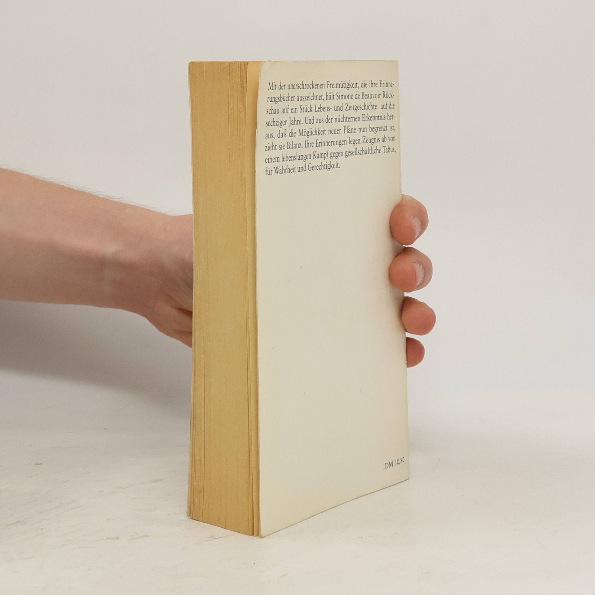 Simone de Beauvoir Alles in allem