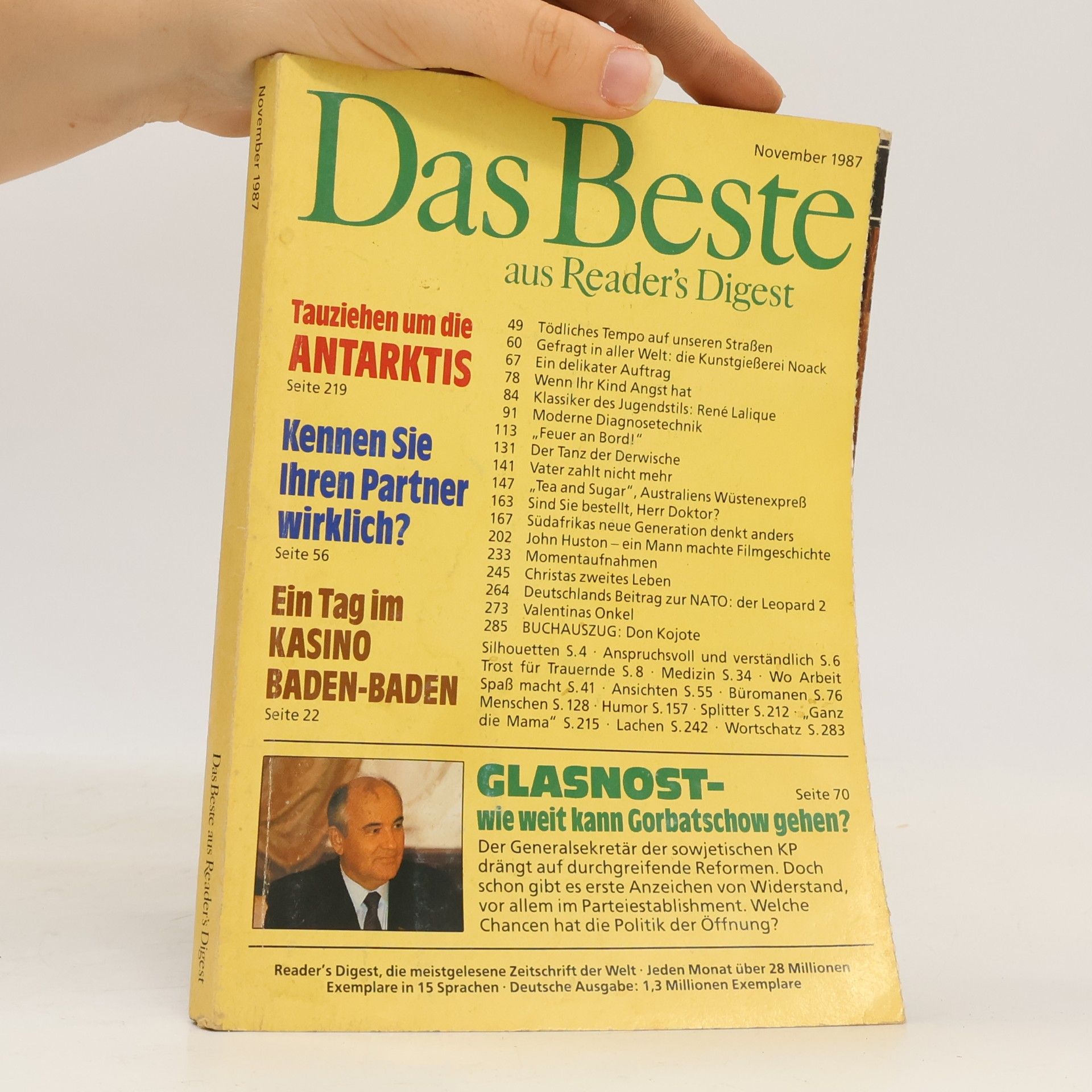 Autorenkollektiv Reader's Digest. Das Beste November 1987