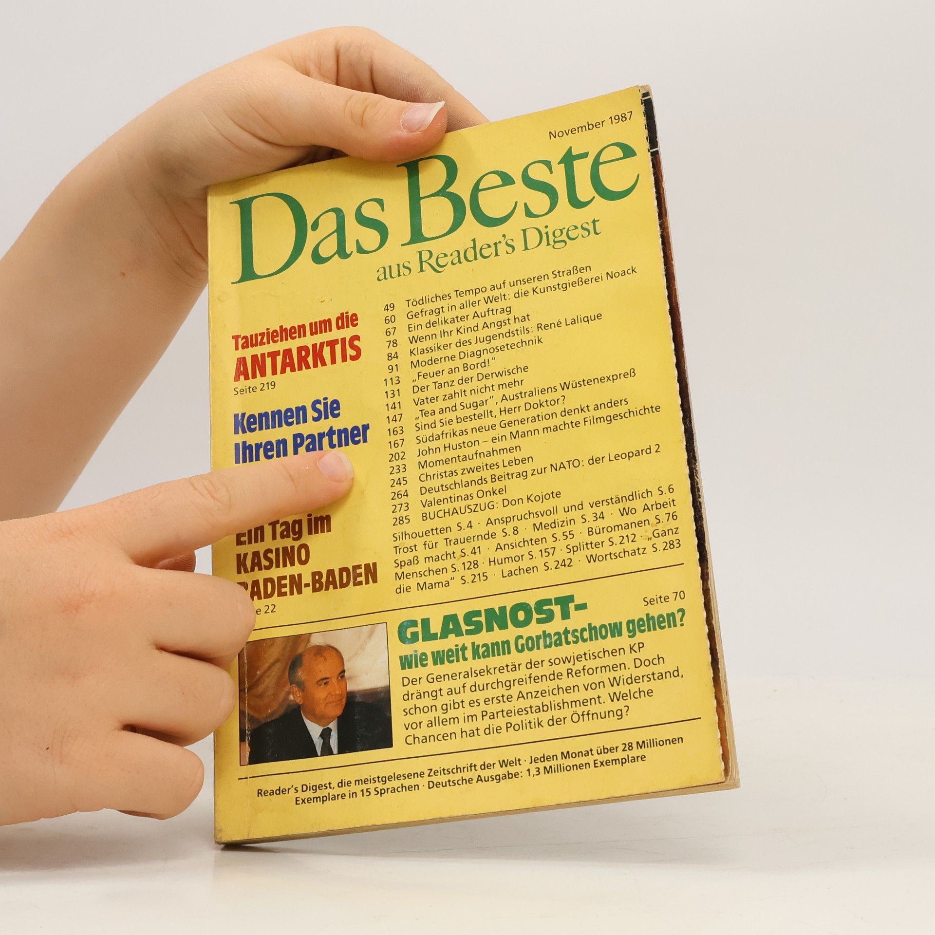 Autorenkollektiv Reader's Digest. Das Beste November 1987