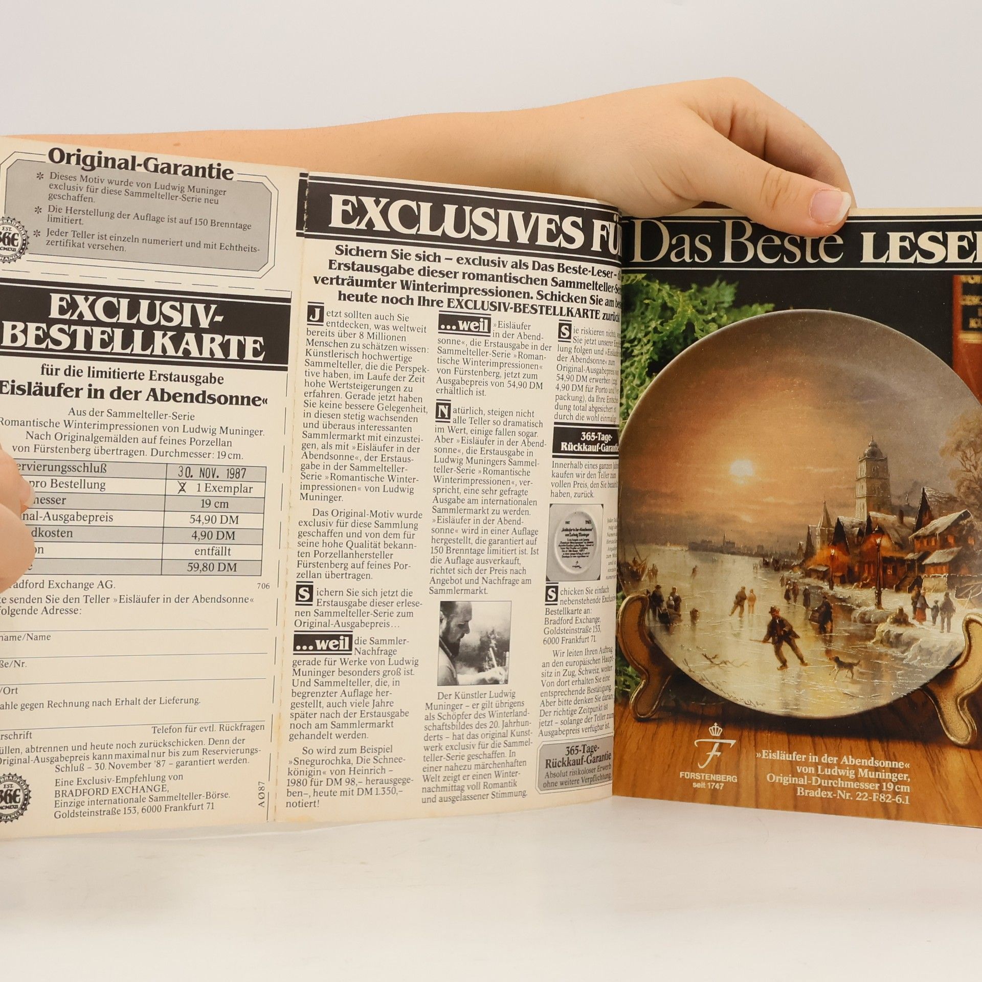 Autorenkollektiv Reader's Digest. Das Beste November 1987