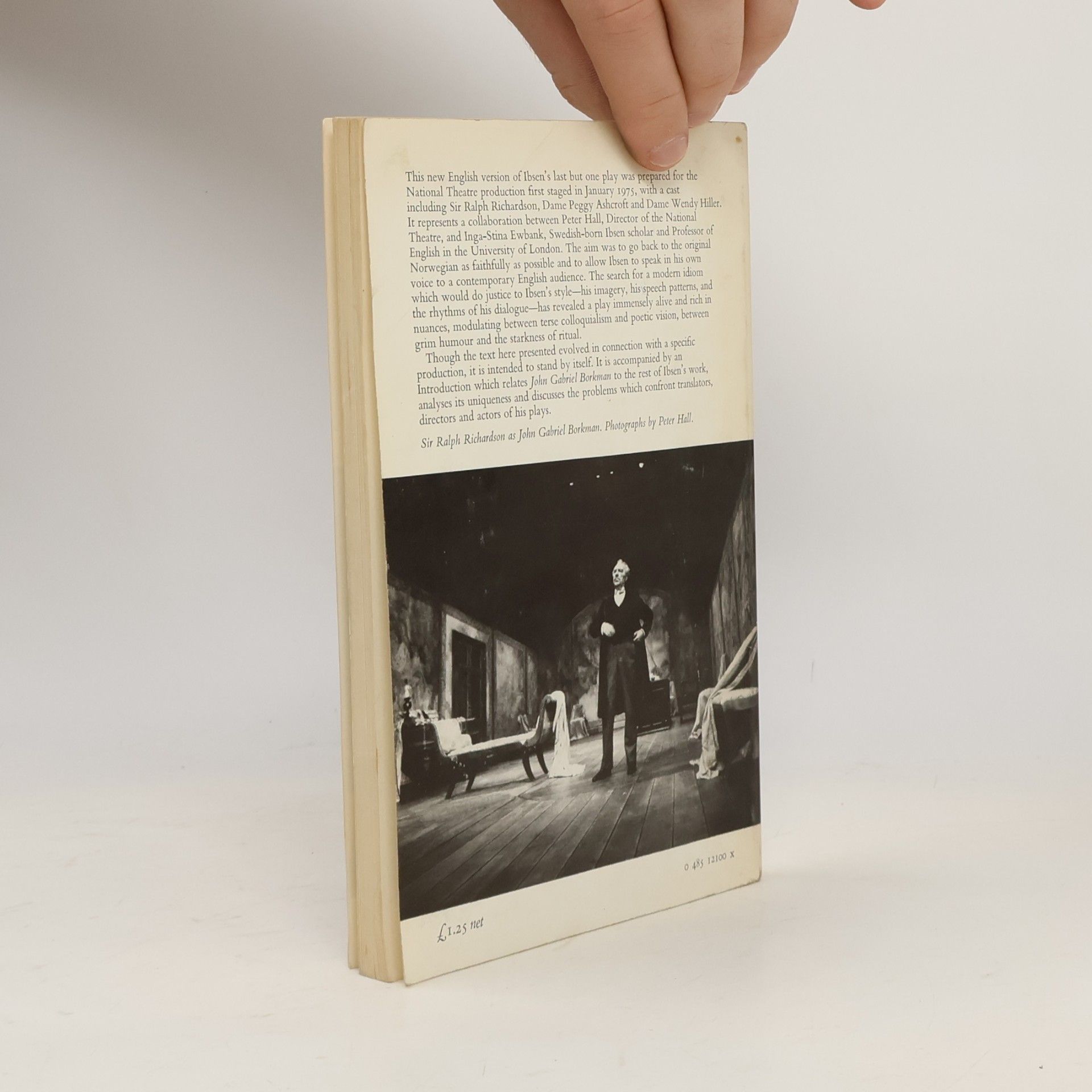 Henrik Ibsen John Gabriel Borkman: English Version by Inga-Stina Ewbank and Peter Hall