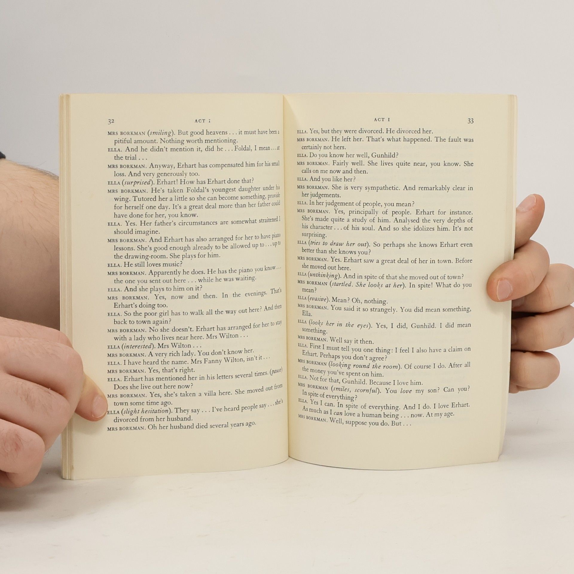 Henrik Ibsen John Gabriel Borkman: English Version by Inga-Stina Ewbank and Peter Hall