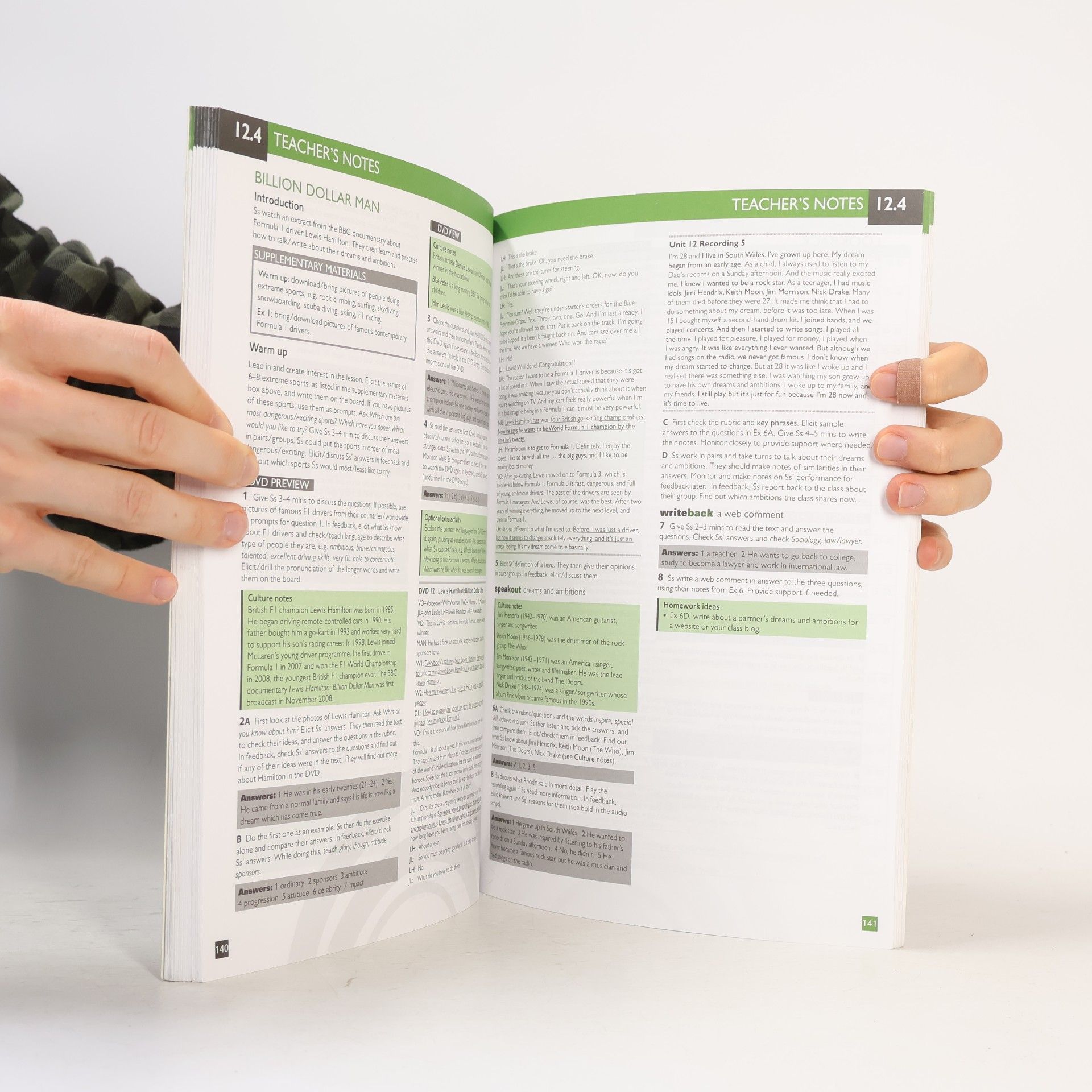Jenny Parsons Speakout. Pre-intermediate. Teacher's resource book