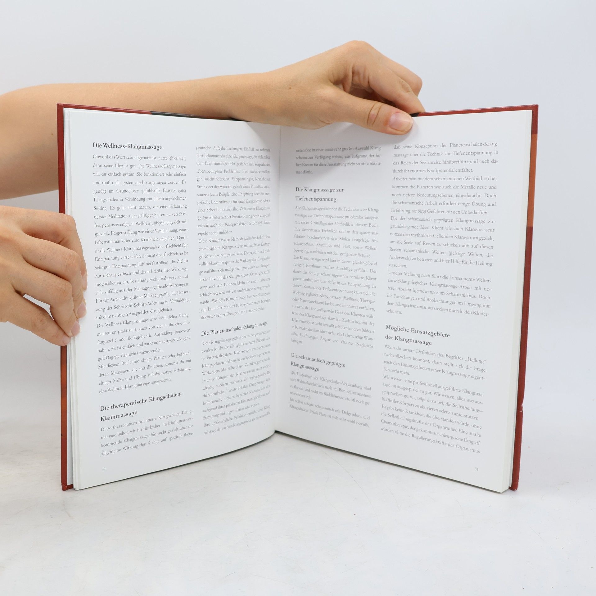 Frank Plate Praxisbuch Klangmassage