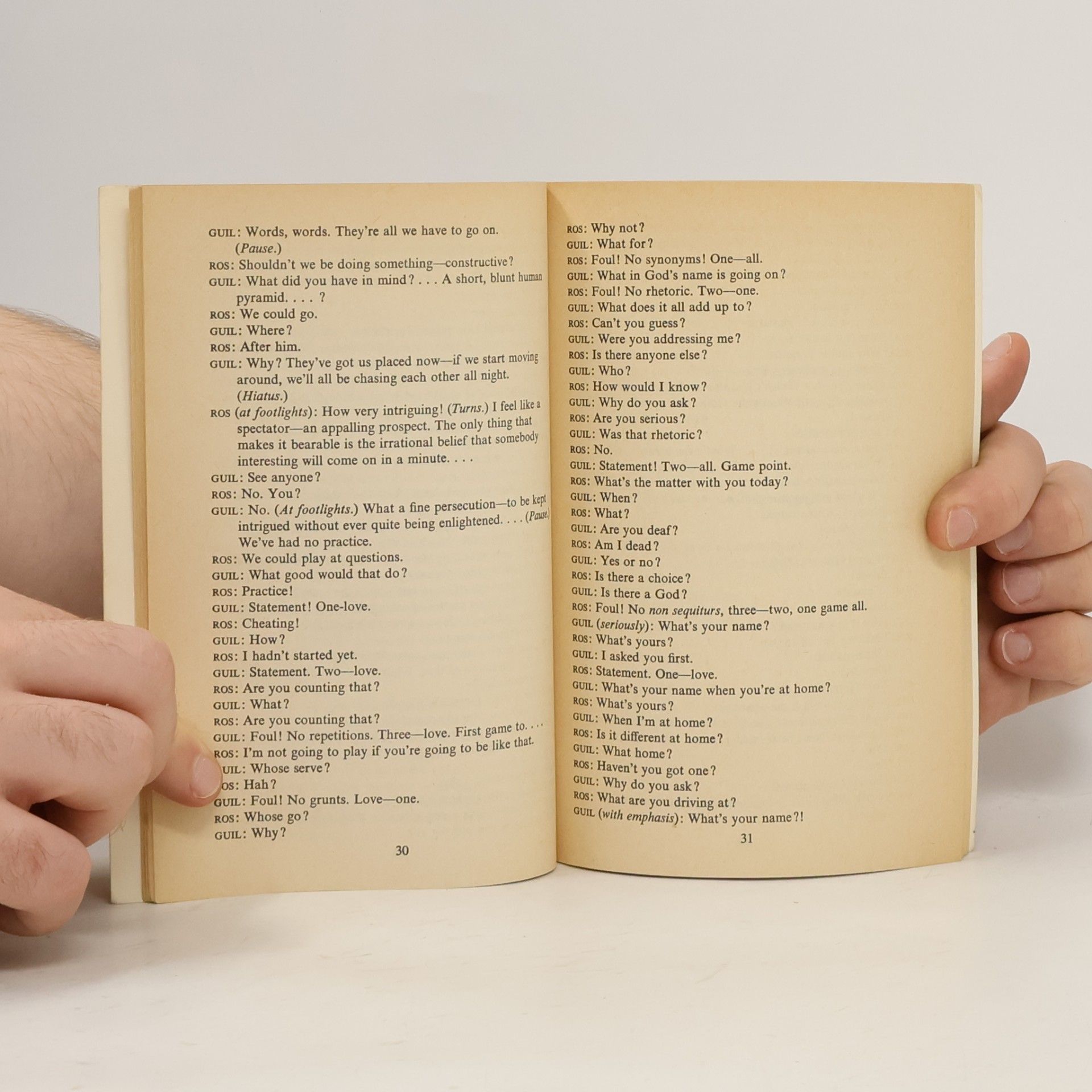 Tom Stoppard Rosencrantz and Guildenstern Are Dead