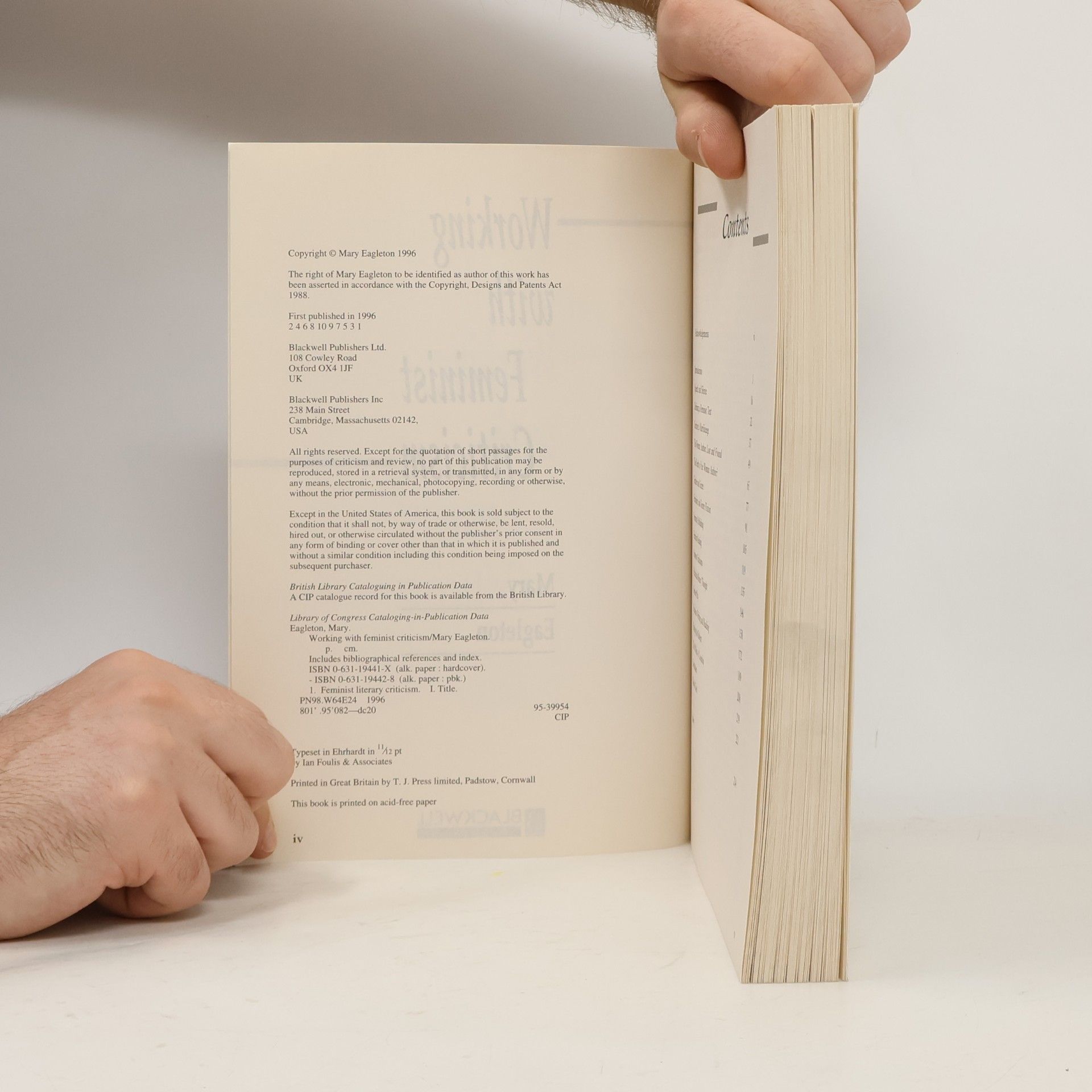 Mary Eagleton Working with Feminist Criticism