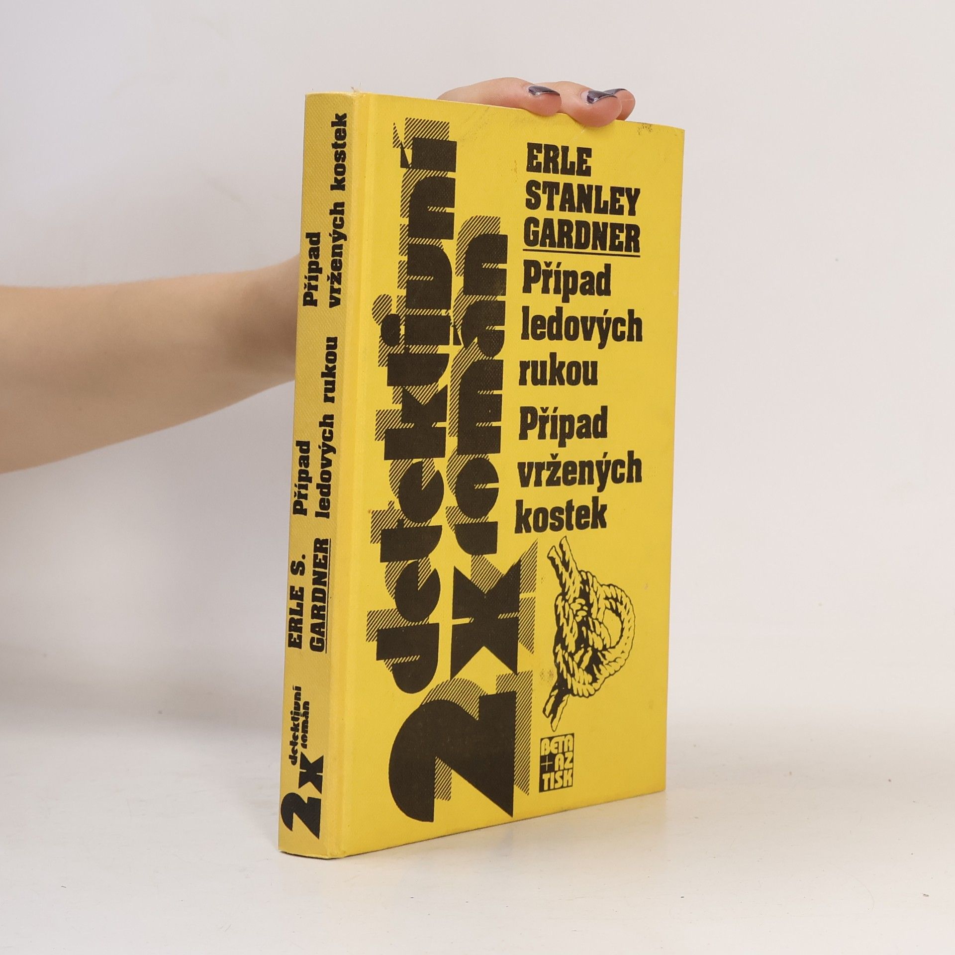 Erle Stanley Gardner 2x detektivní román. Případ ledových rukou. Případ vržených kostek