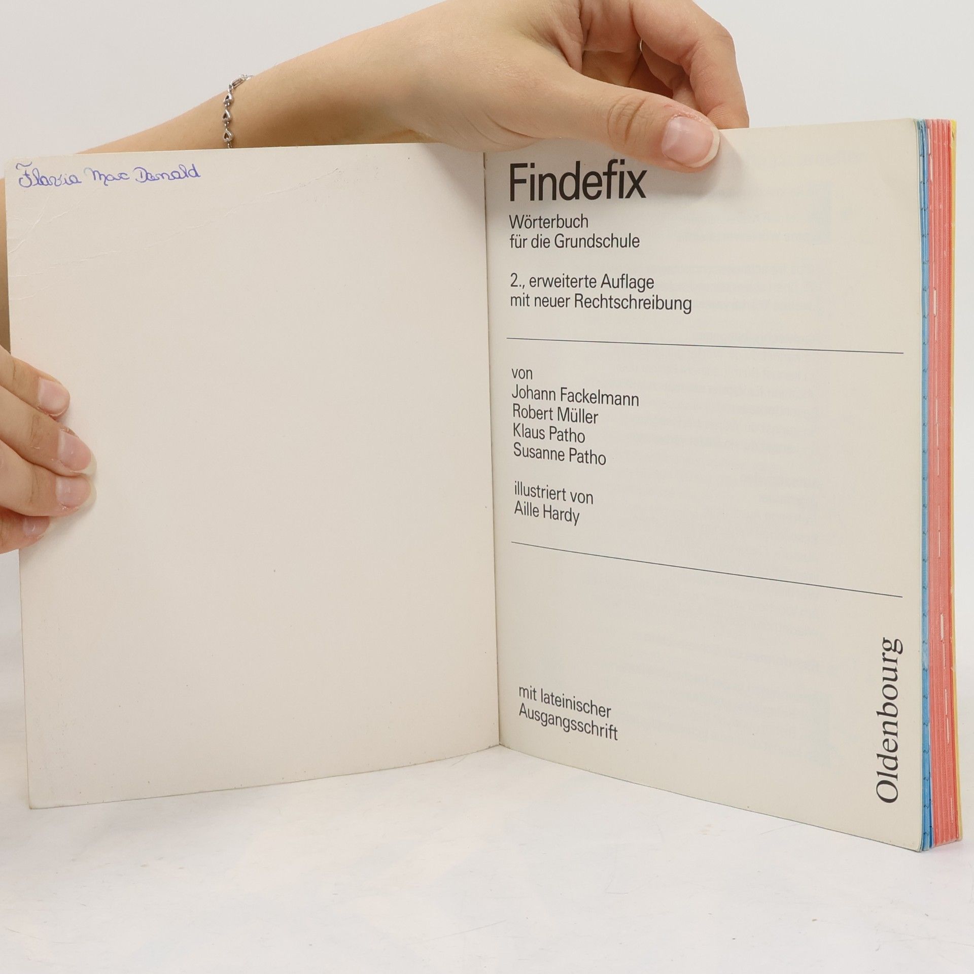 Autores varios Findefix - Wörterbuch für die Grundschule